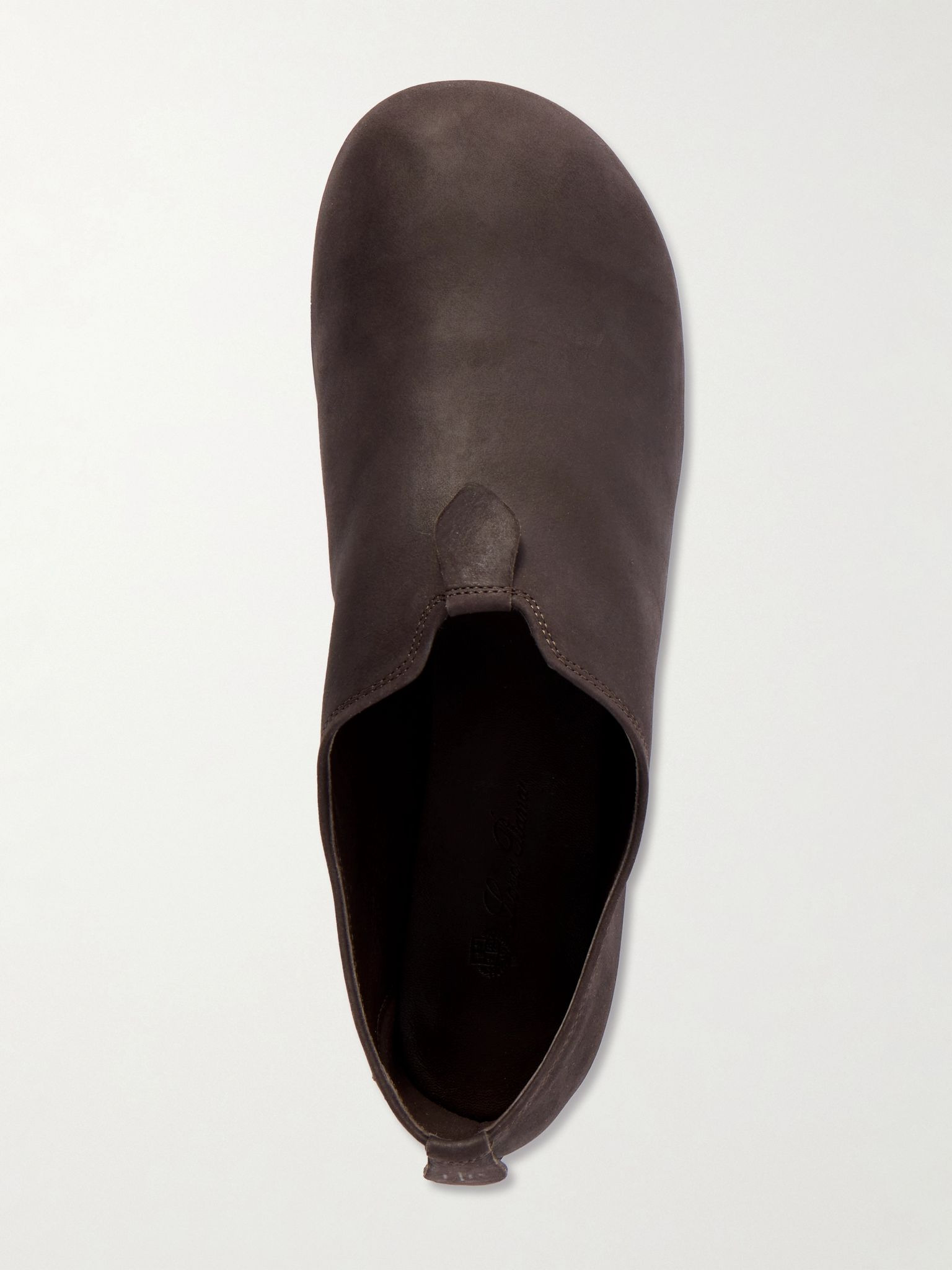 Floaty nubuck loafers Brown - 5