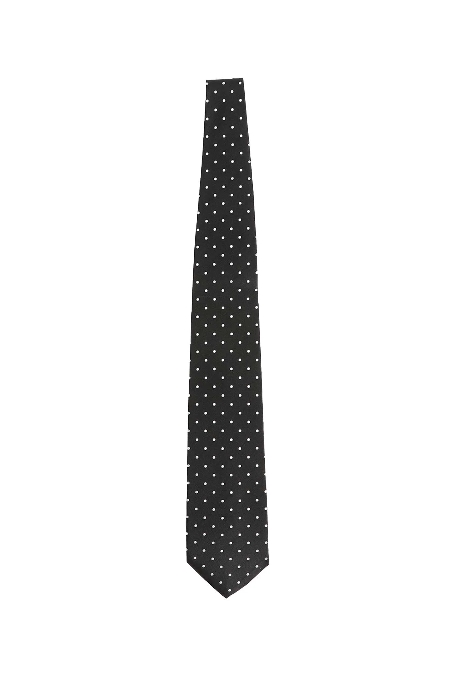 Polkadot Silk Tie - 1