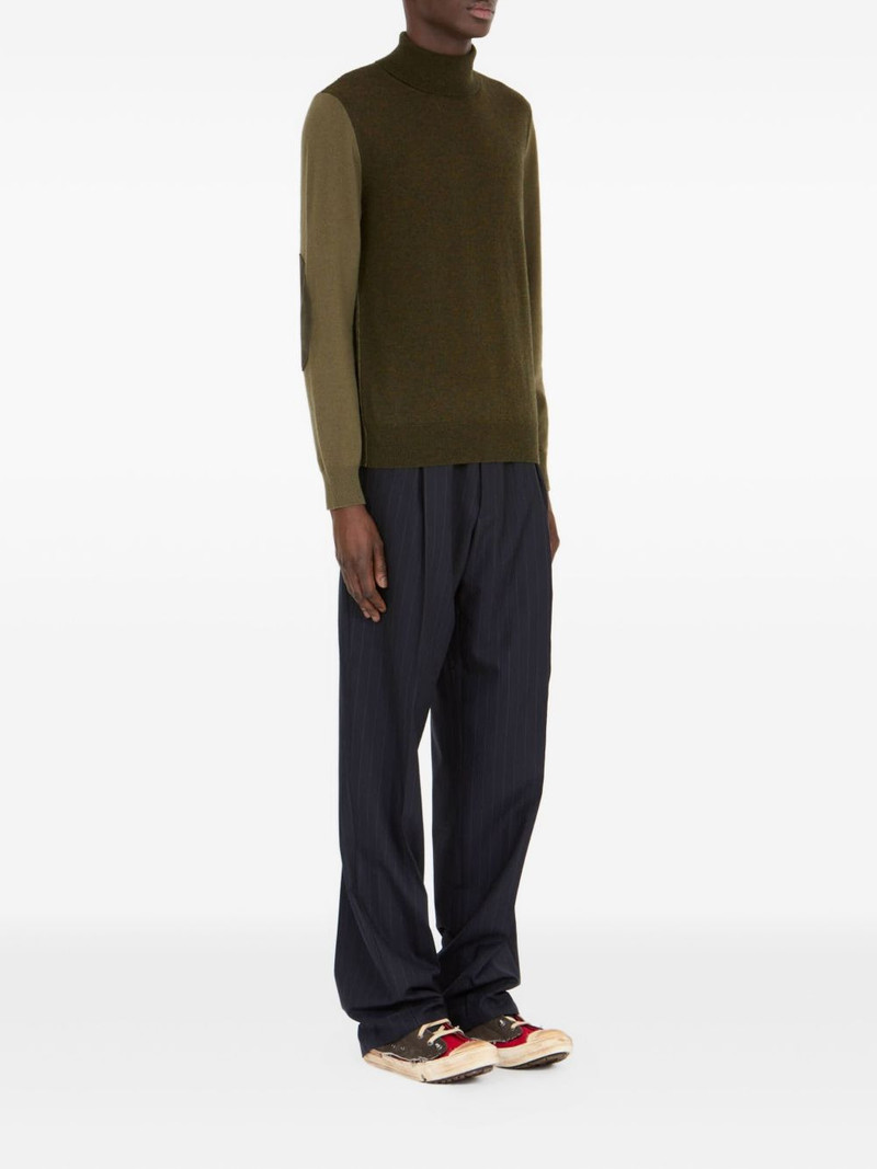 Maison Margiela ribbed turtleneck sweater outlook