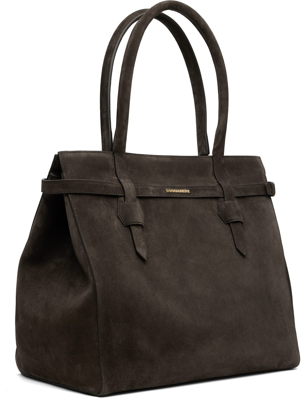 Brown Twin Shopping Tote - 2