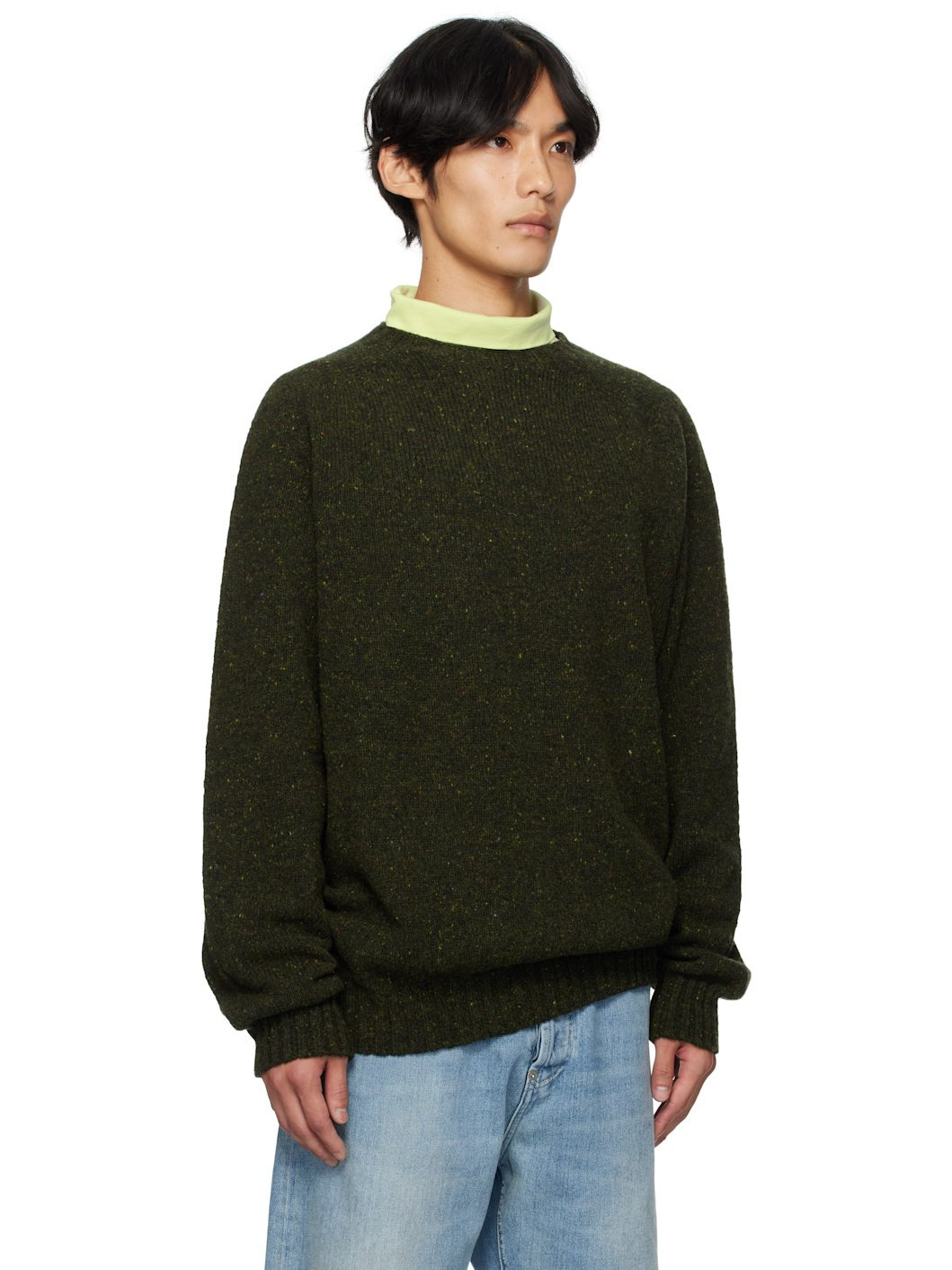 Green N°80 Pearlpad Sweater - 2