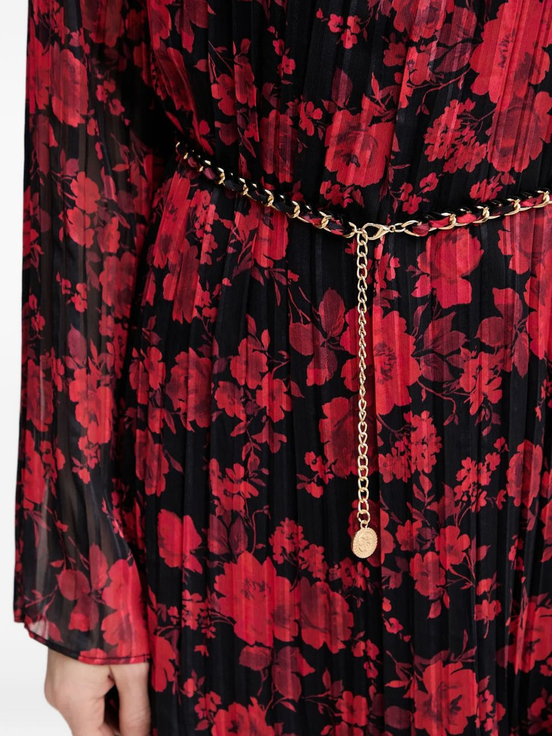 floral-print pleated mini dress 5