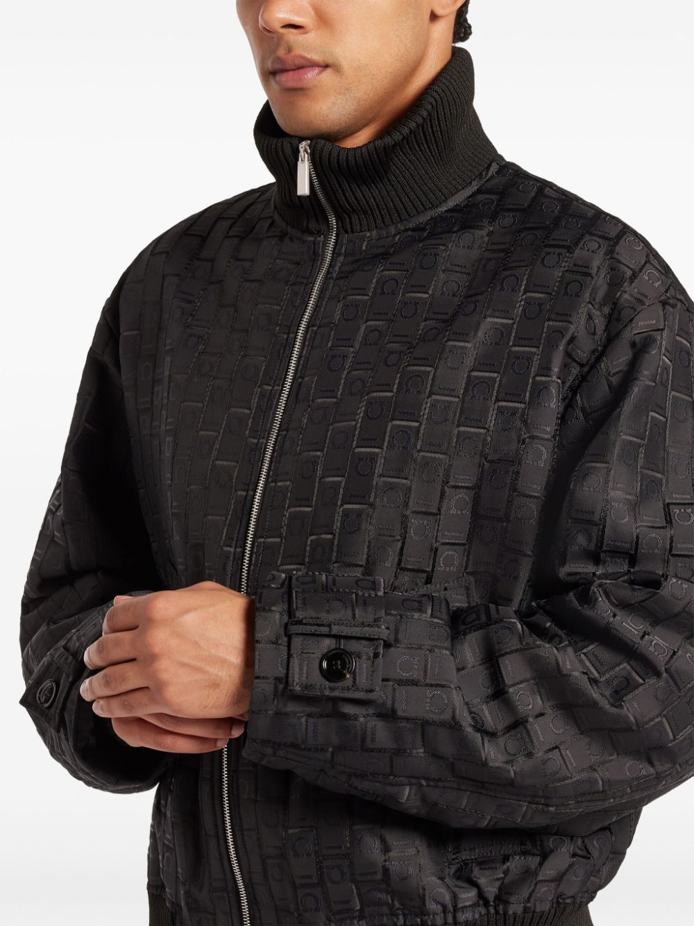 monogram lightweight jacket - 5