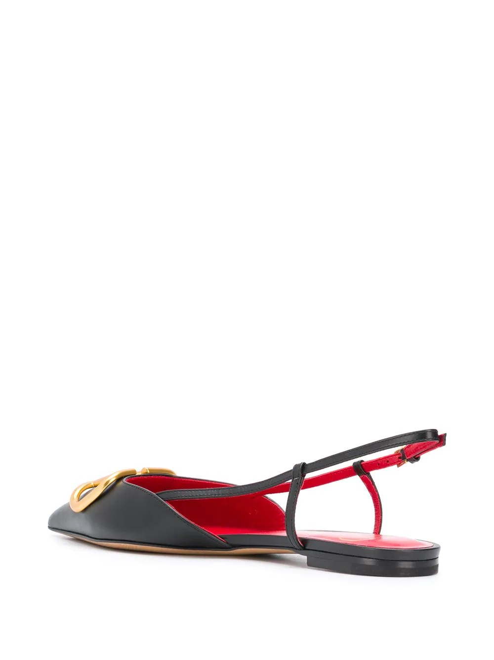 VLOGO slingback ballerina shoes - 3