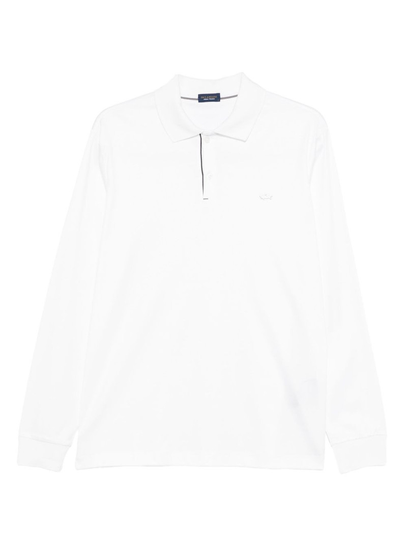 long-sleeve polo shirt 1