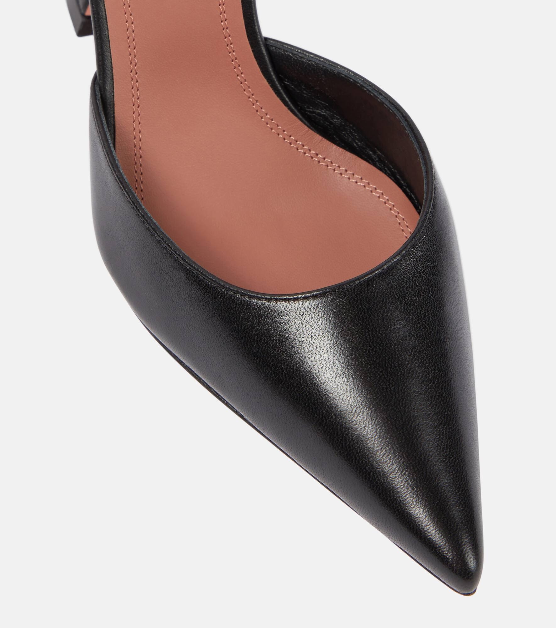 Holli leather slingback pumps - 6