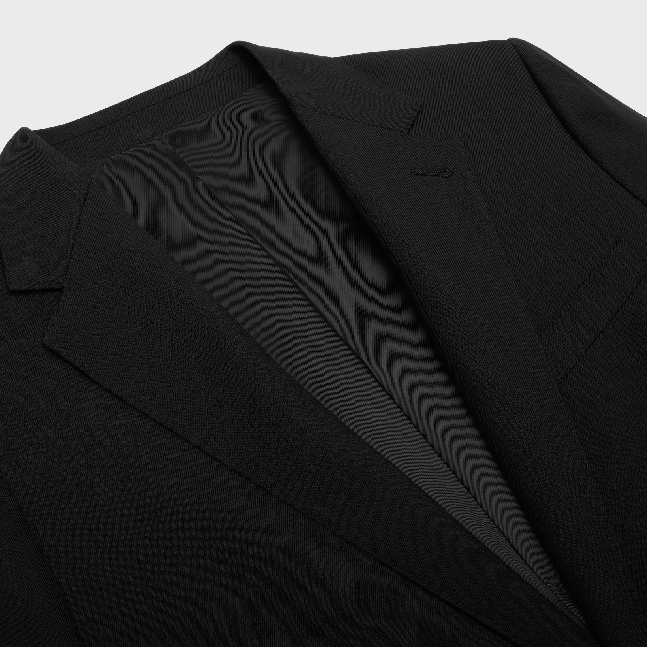 Classic jacket in wool gabardine - 3