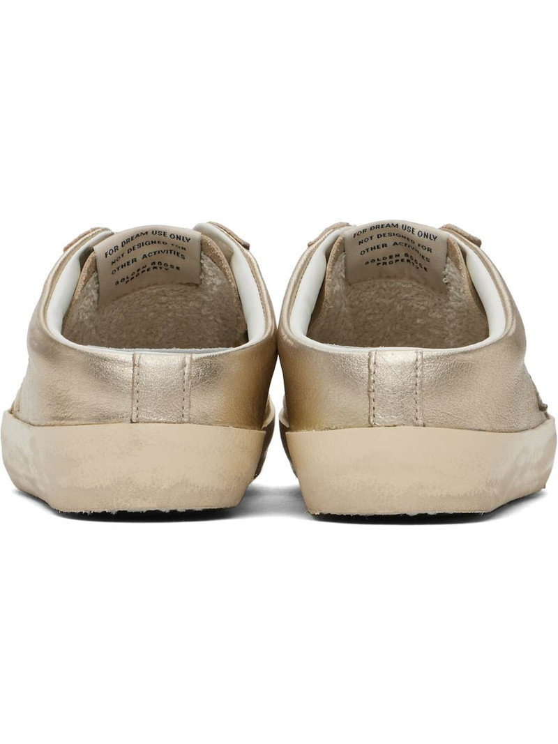 Gold Super-Star Sabot Sneakers 2
