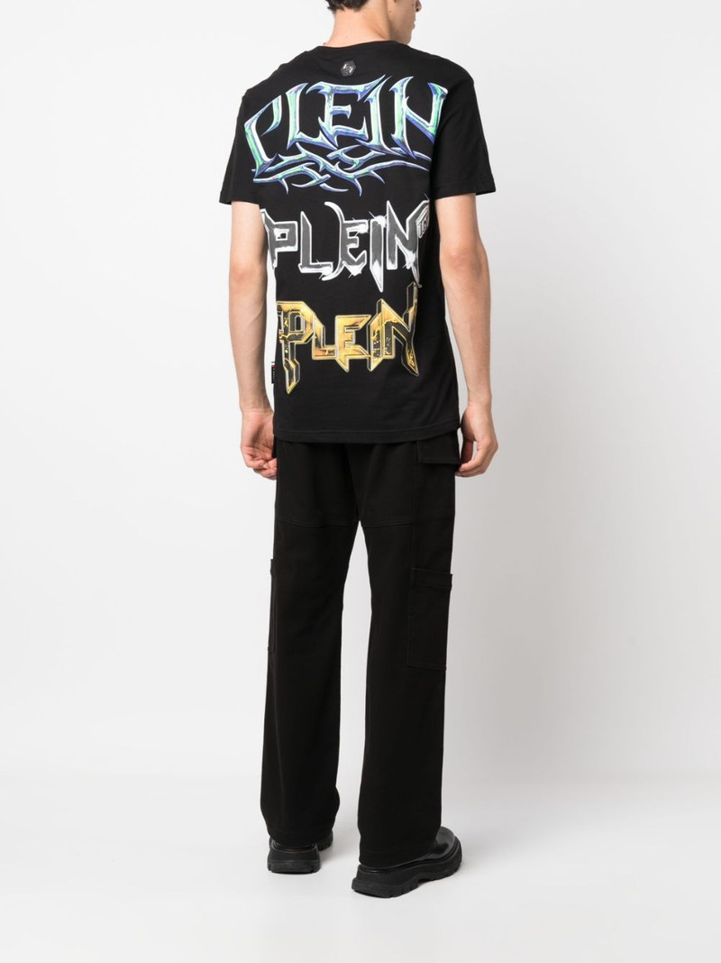 PHILIPP PLEIN logo-print cotton T-shirt outlook