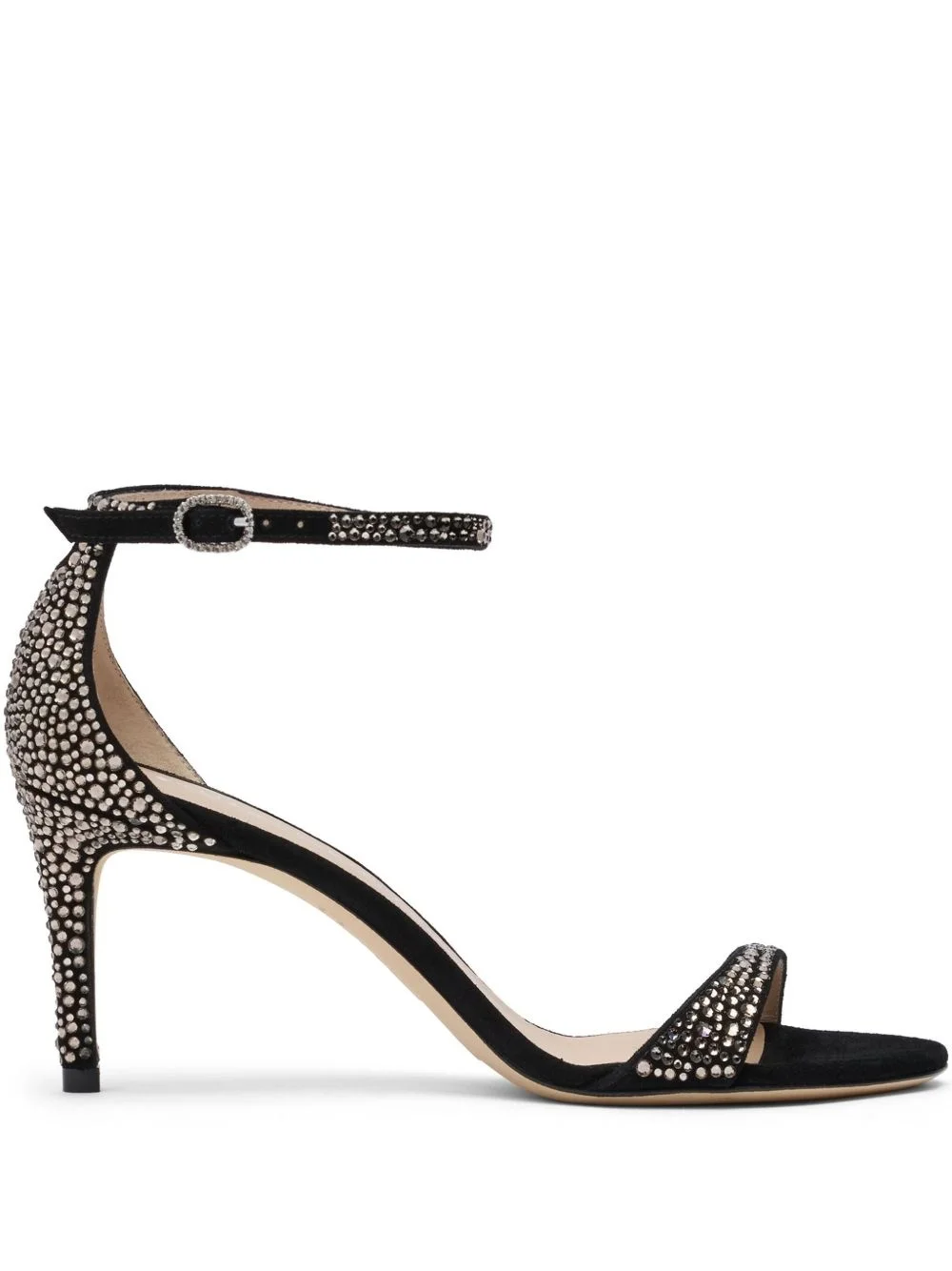 75mm Nudist Shine sandals - 1