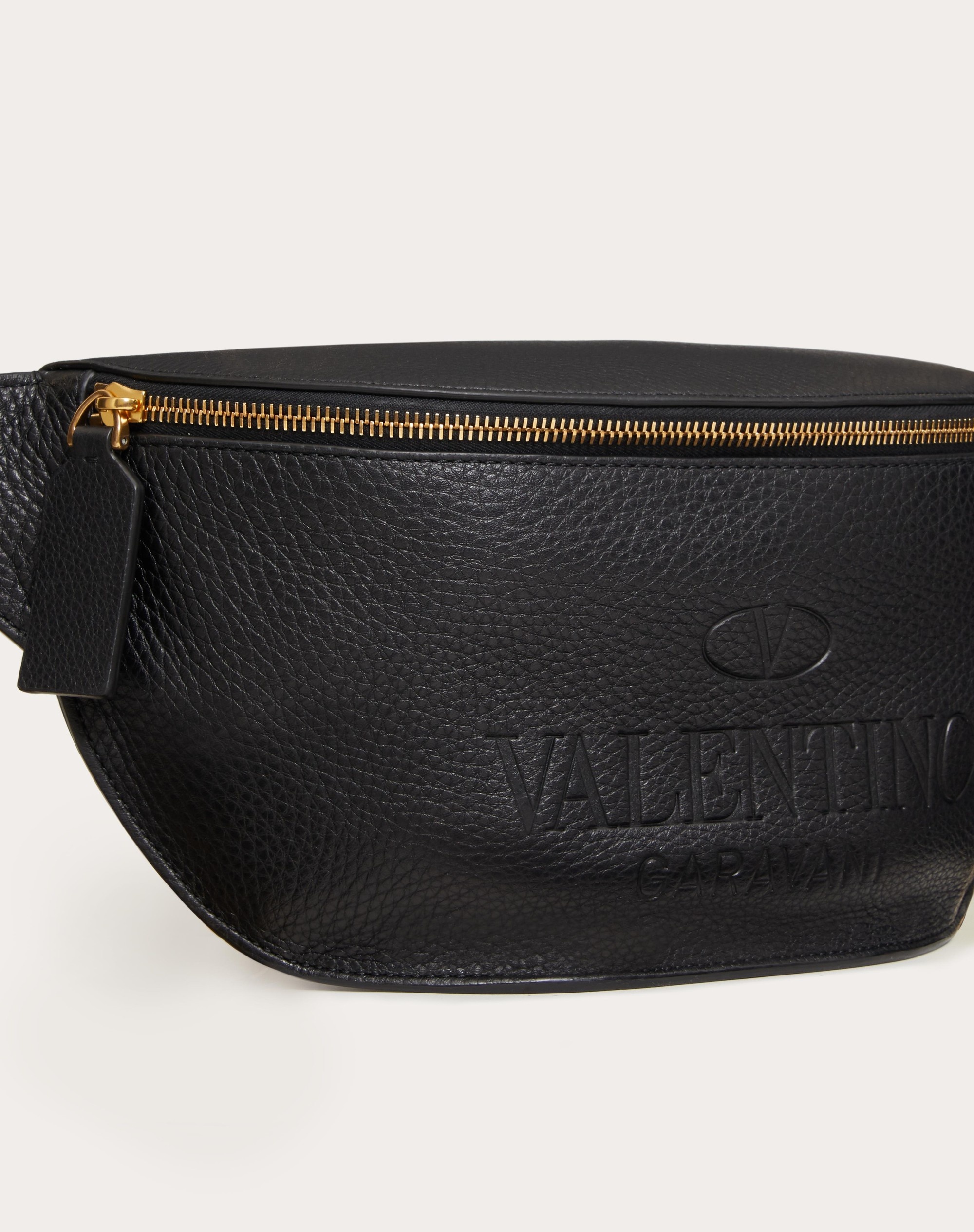 VALENTINO GARAVANI IDENTITY LEATHER BELT BAG - 5