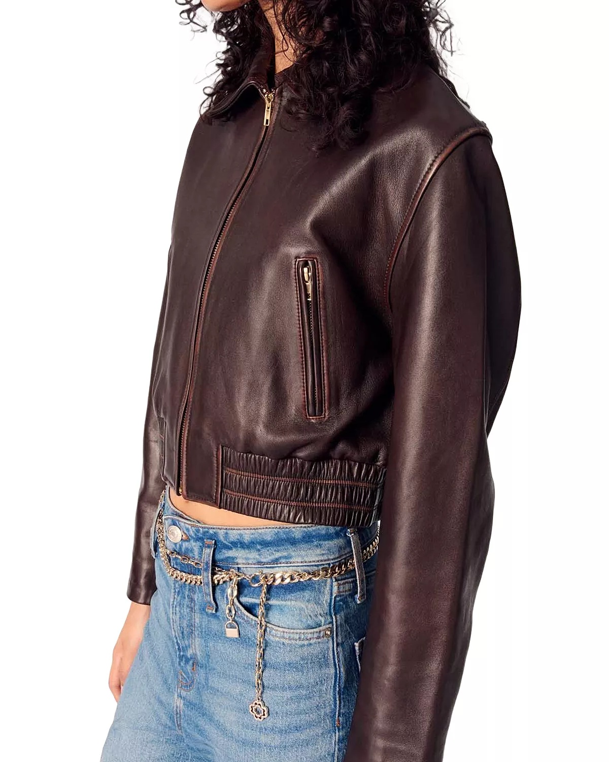 Vintage Leather Jacket - 4