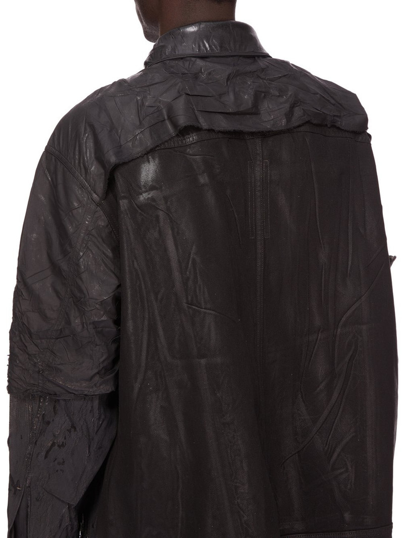 Black Hollywood Jumbo Worker Denim Jacket 5