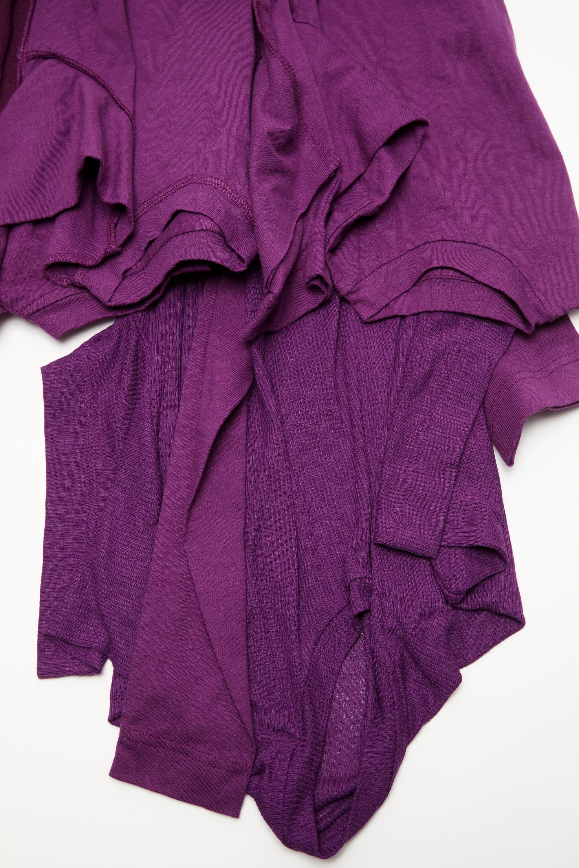 Layered dress - Bright purple - 6