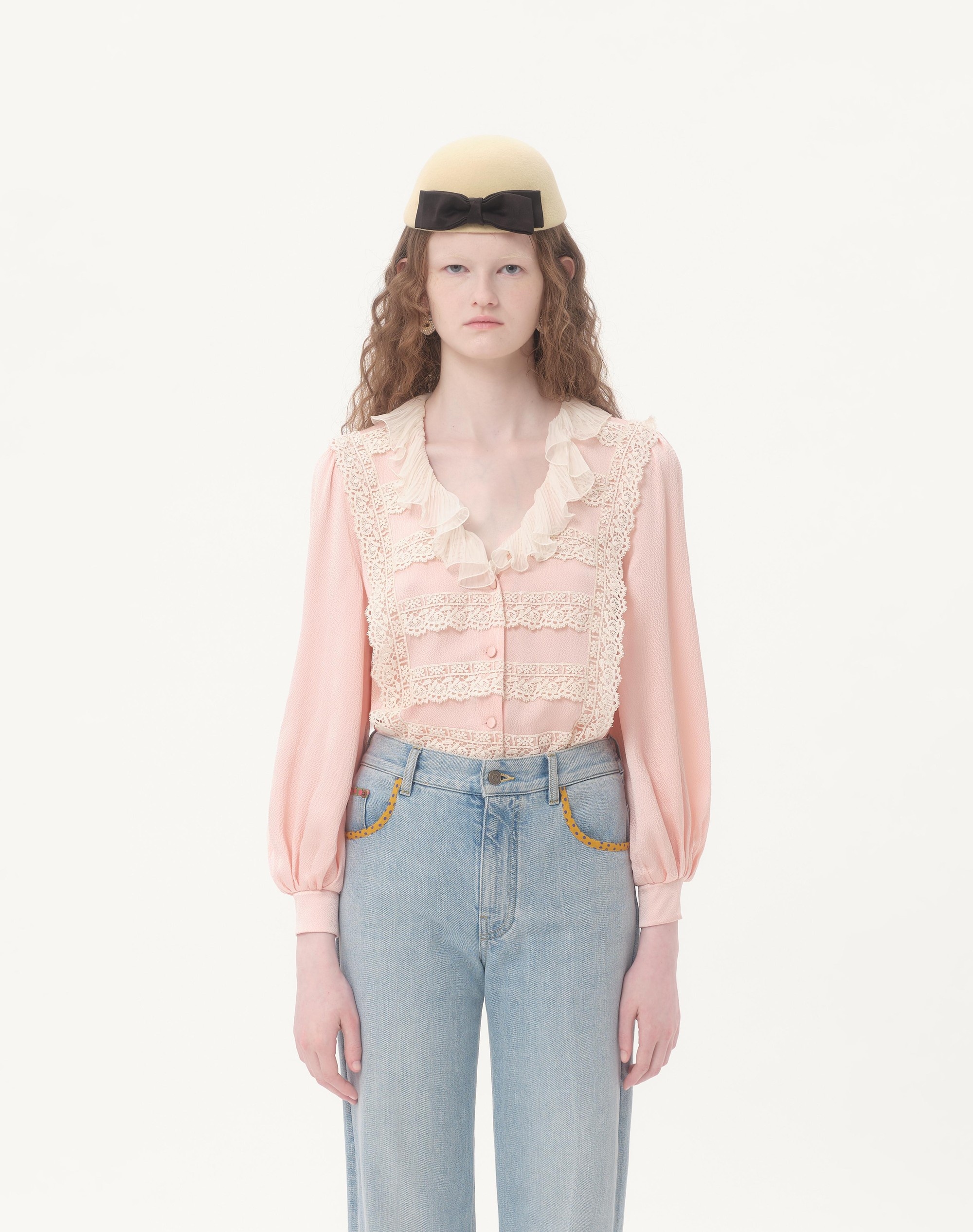 HAMMERED SATIN SHIRT - 5