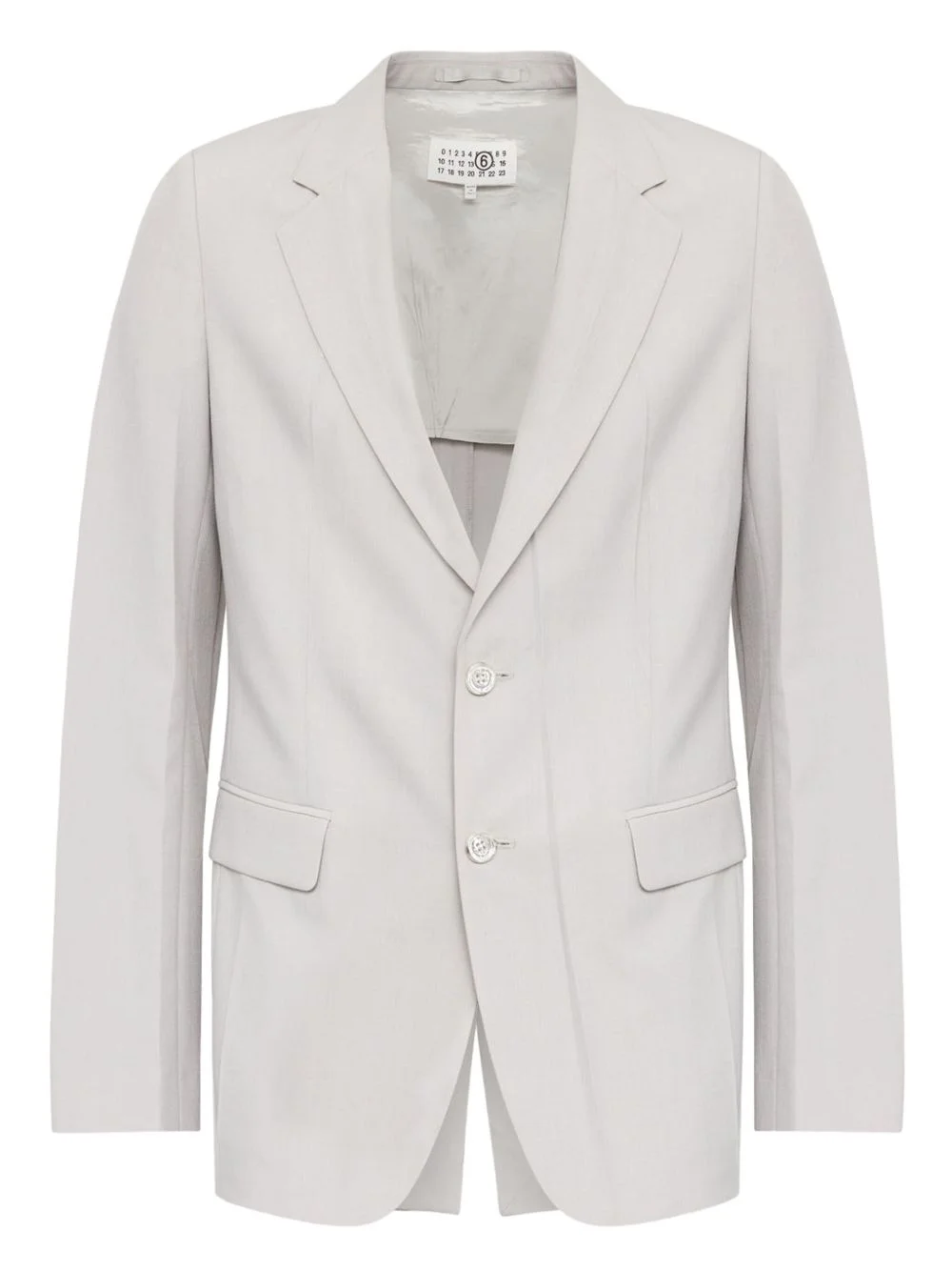 virgin wool-blend blazer - 1