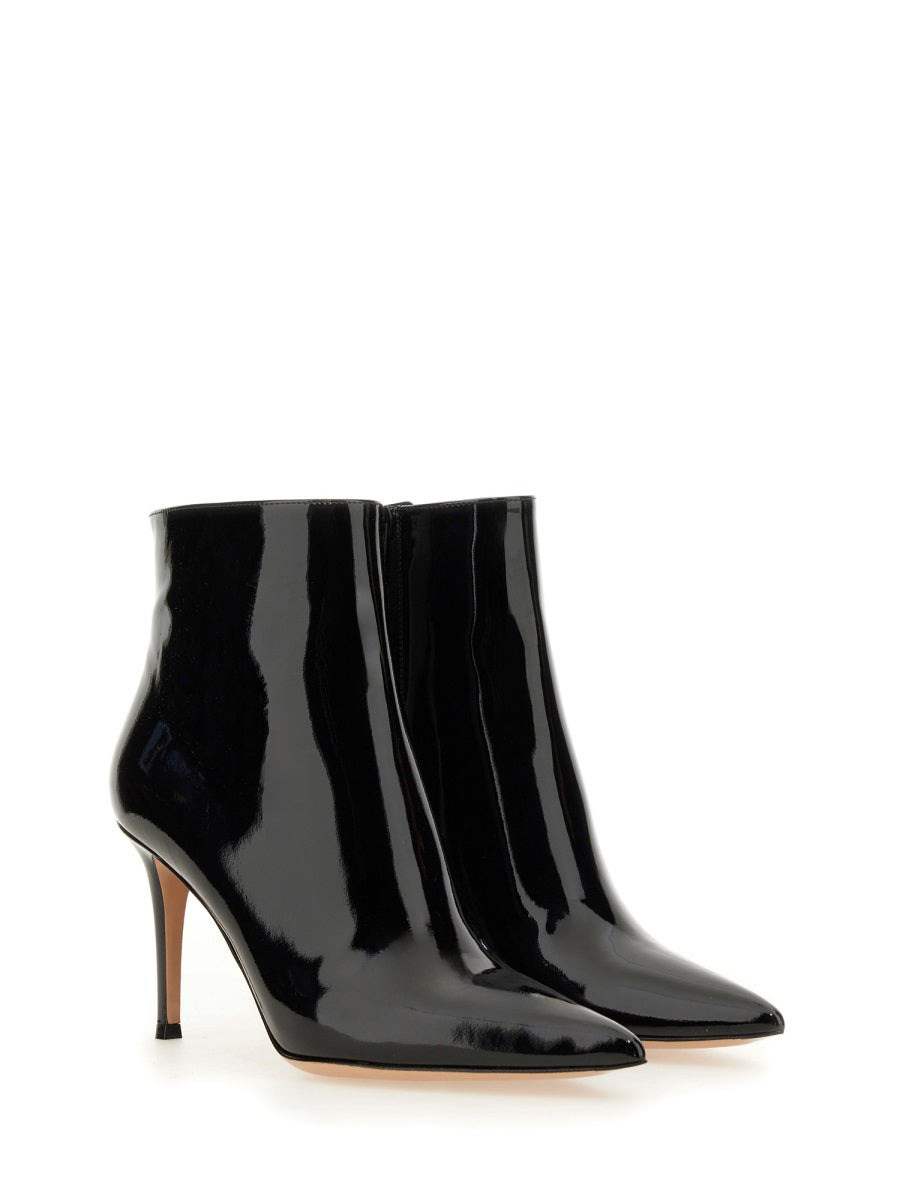 Gianvito Rossi Women Patent Leather Ankle Boot - 2
