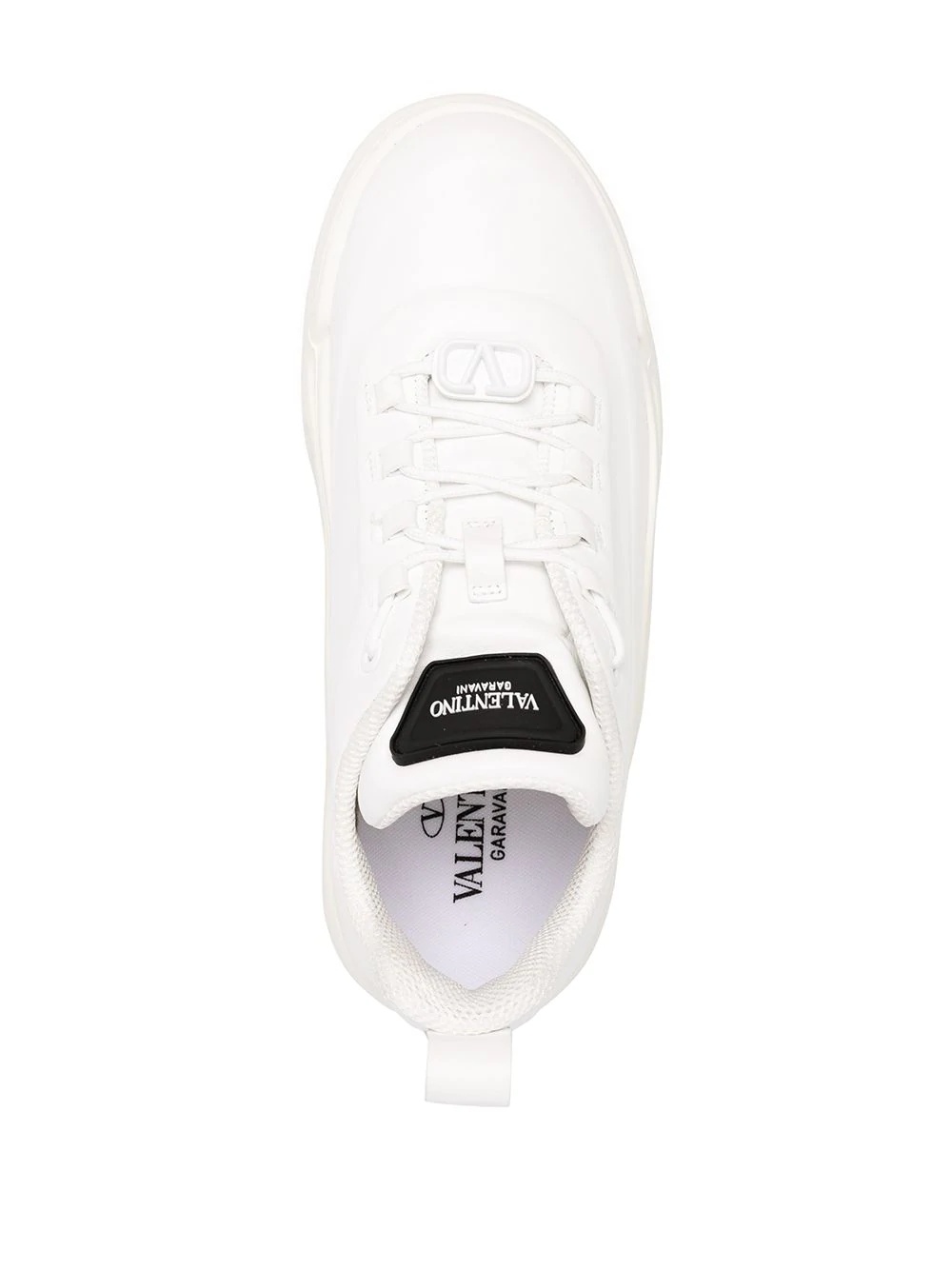 logo patch sneakers - 4