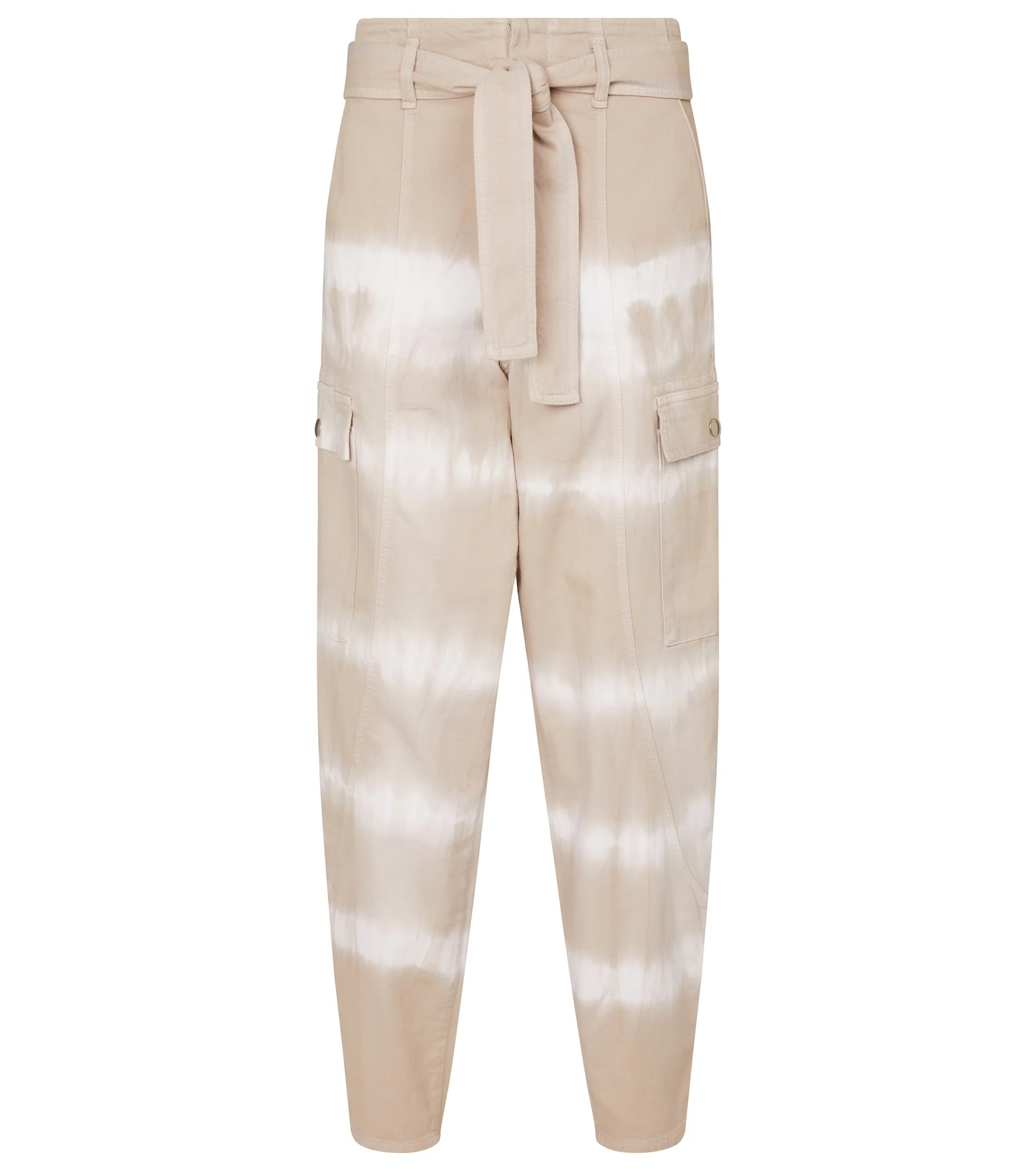 Tie-dye stretch-cotton pants - 1