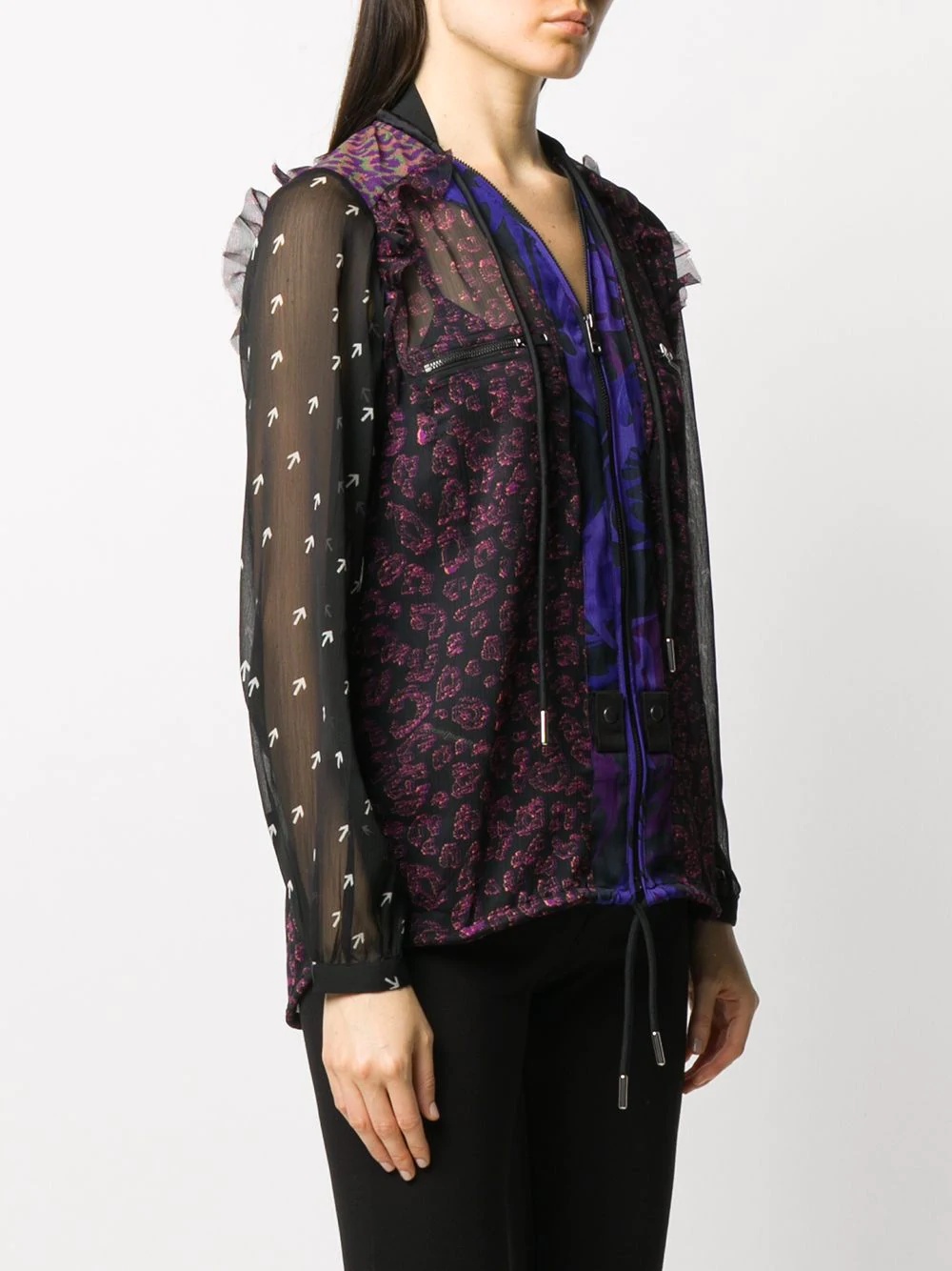 print clash blouse - 3