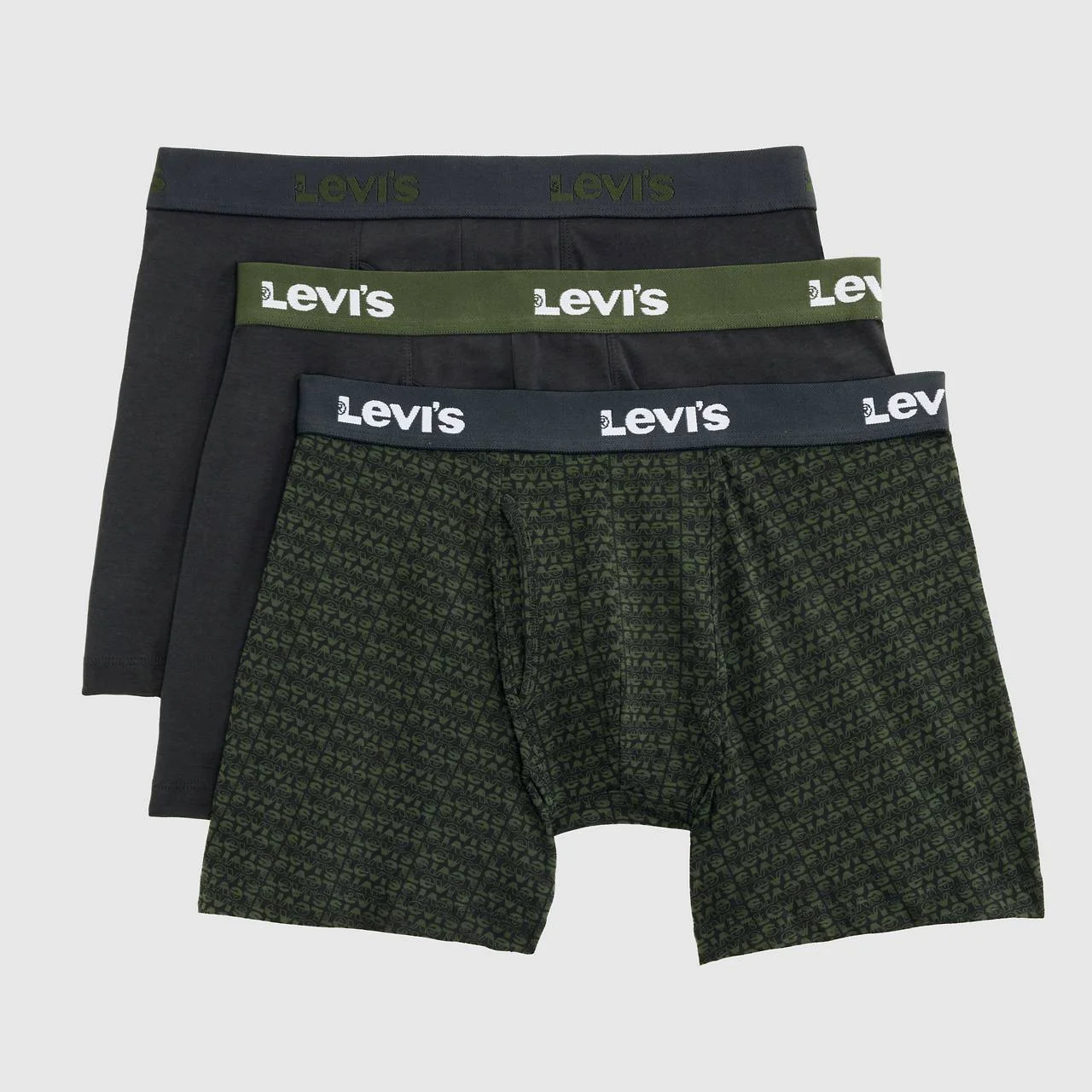LOGO PRINT BOXER BRIEFS (3-PACK) - 1