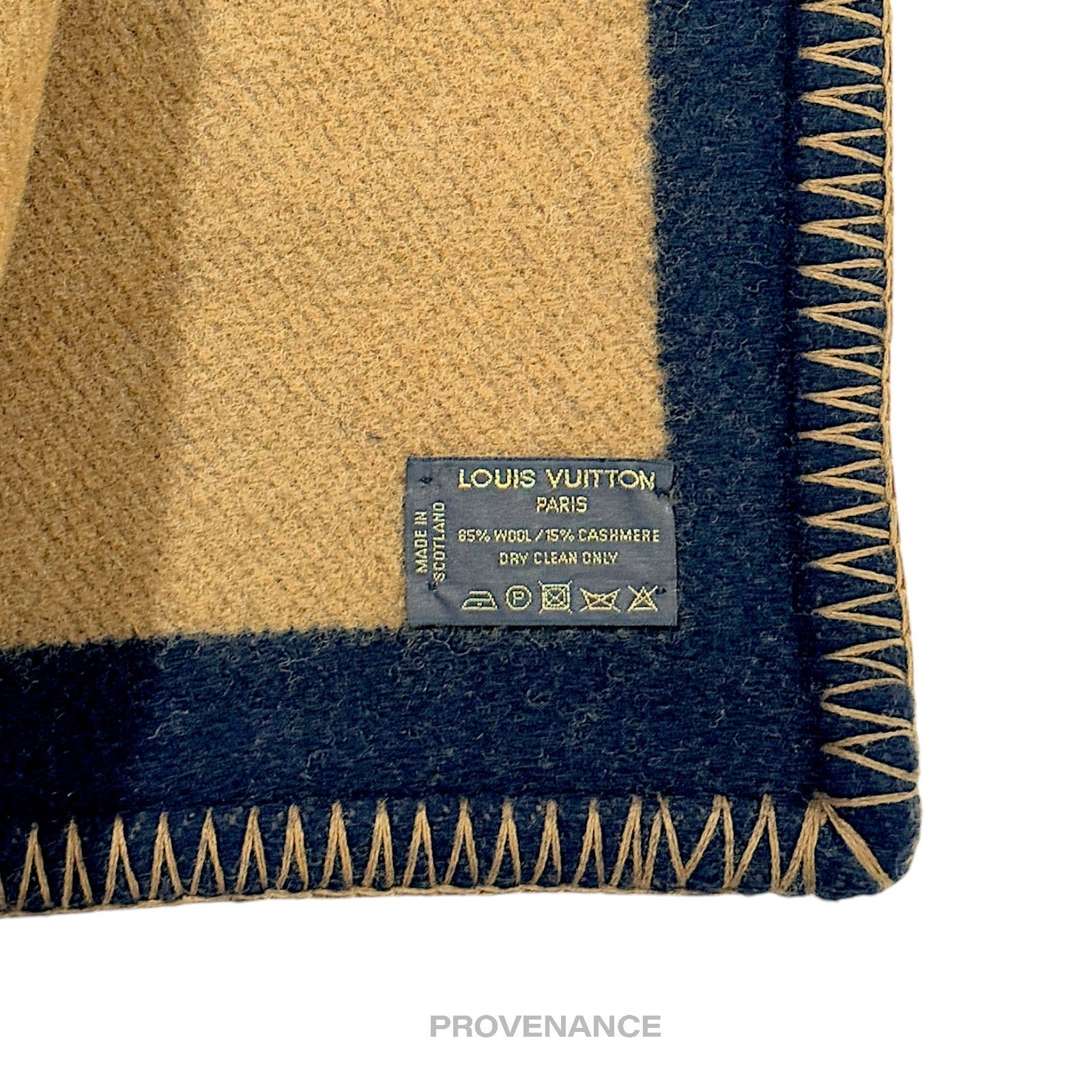 Louis Vuitton Initials Karakoram Blanket - Wool Cashmere - 11