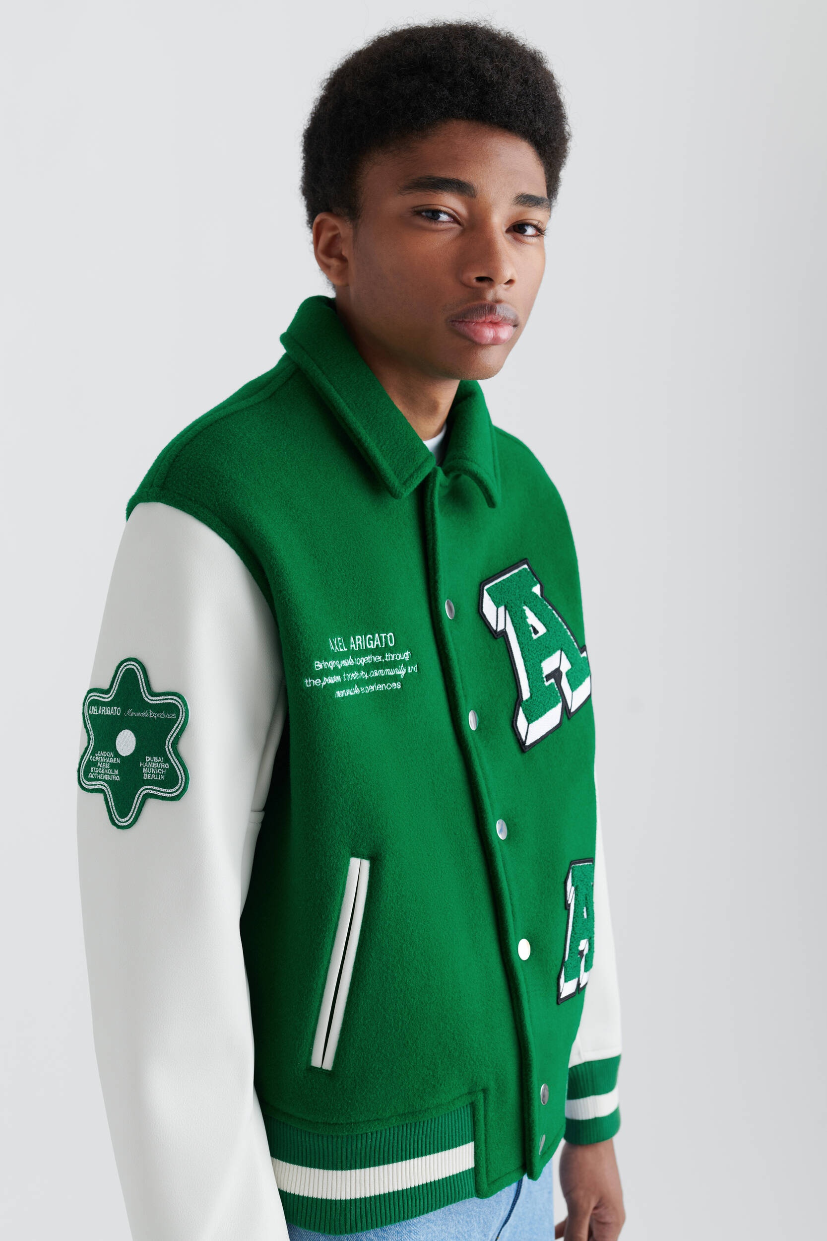 Illusion Varsity Jacket - 5