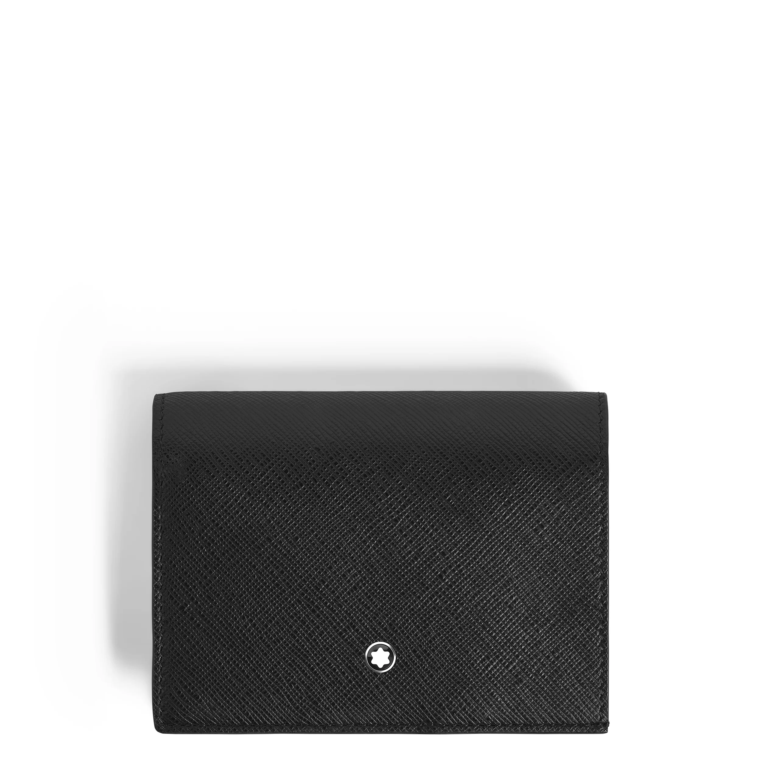 COMPACT WALLET 6CC WITH ZIP IN SARTORIAL LEATHER - 1