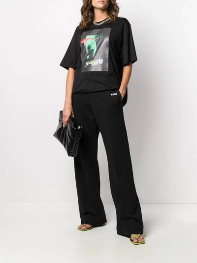 MSGM Suspiria print T-shirt outlook