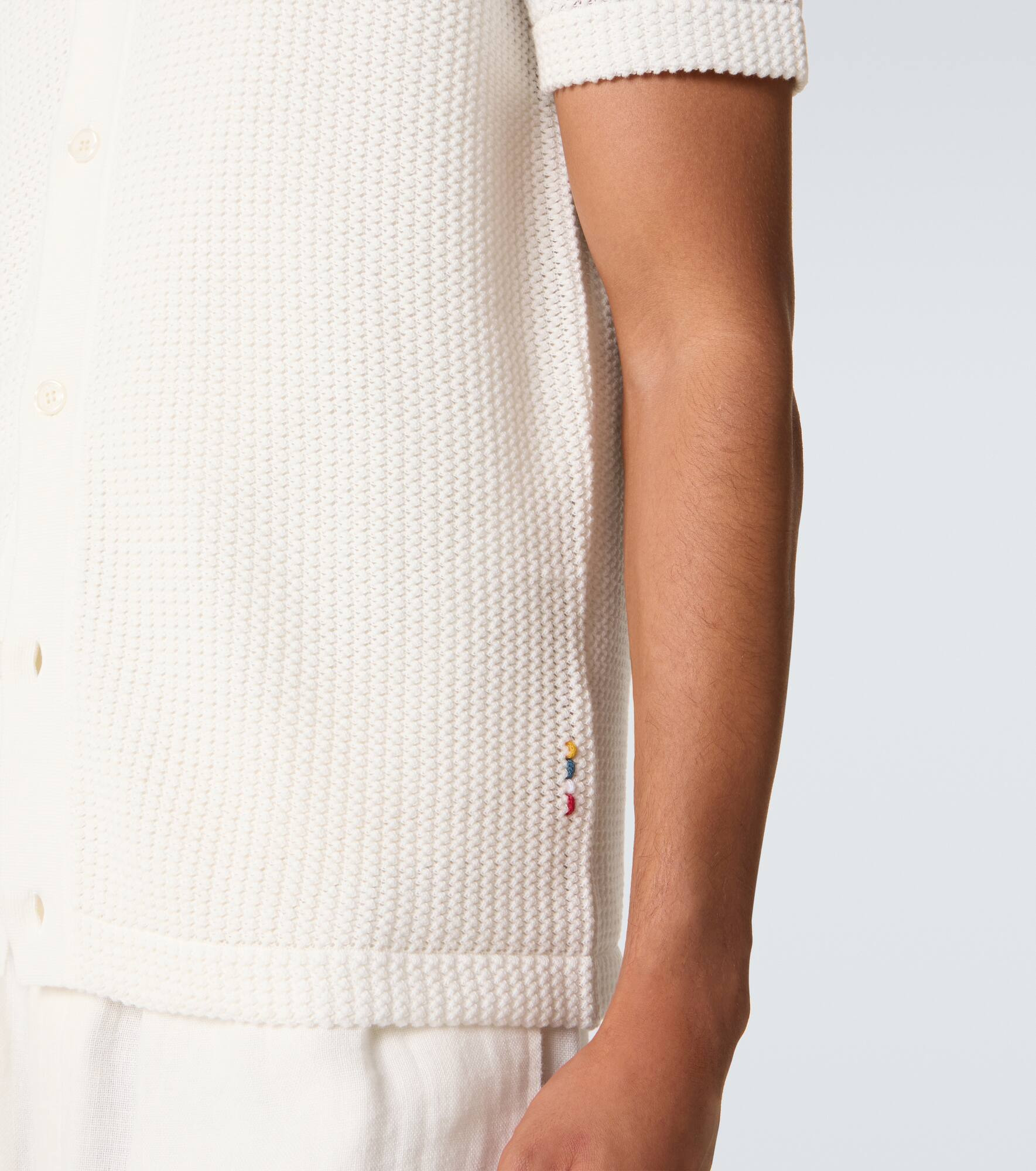 Tiernan crochet cotton polo shirt - 7