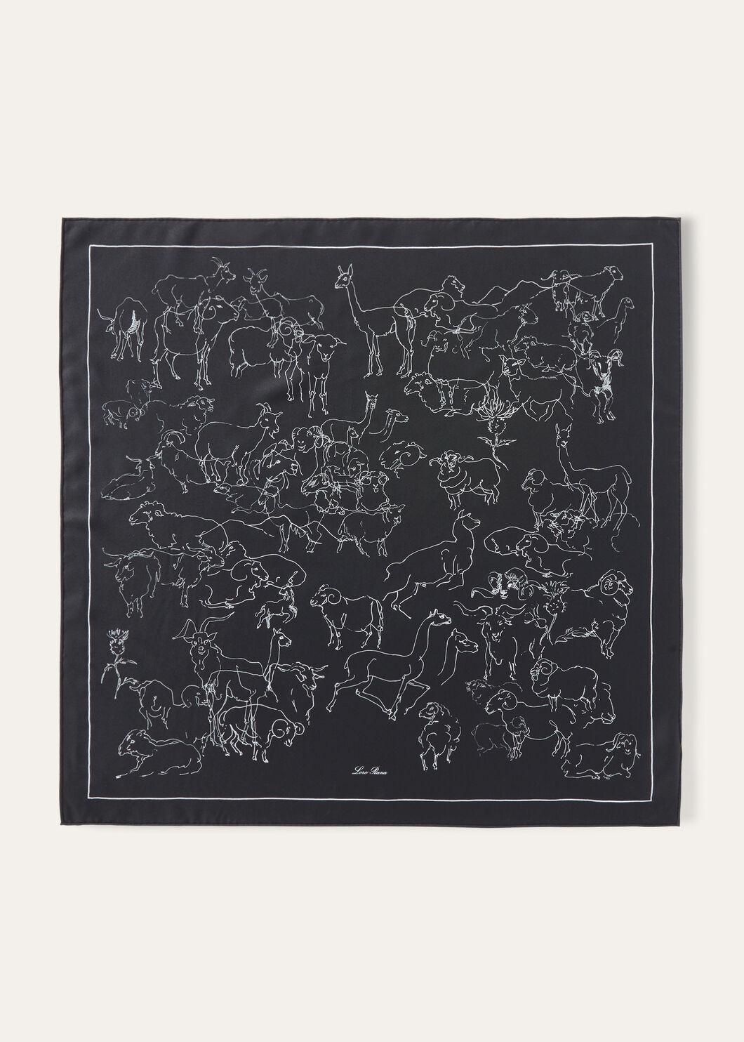 The Art Of Finest Fibers Foulard - 1