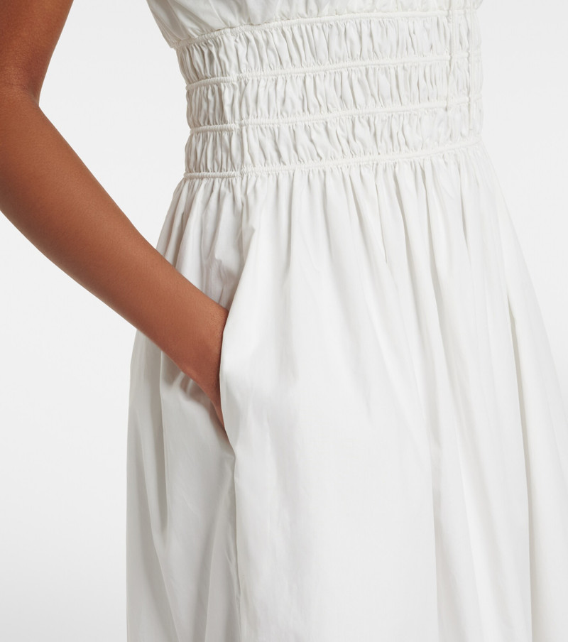 Elbie lace-trimmed cotton maxi dress 5