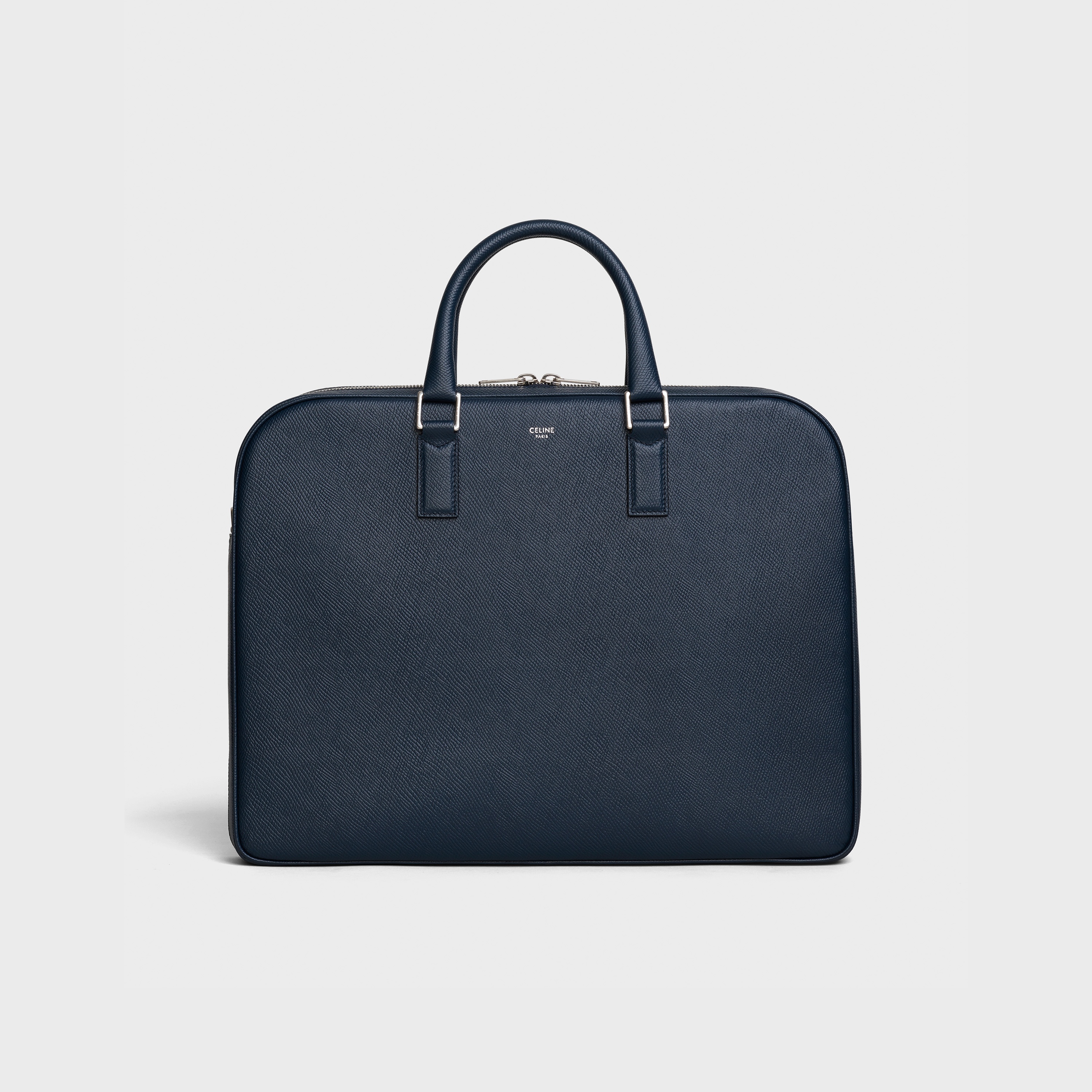 Medium Briefcase in Grained Calfskin - 1