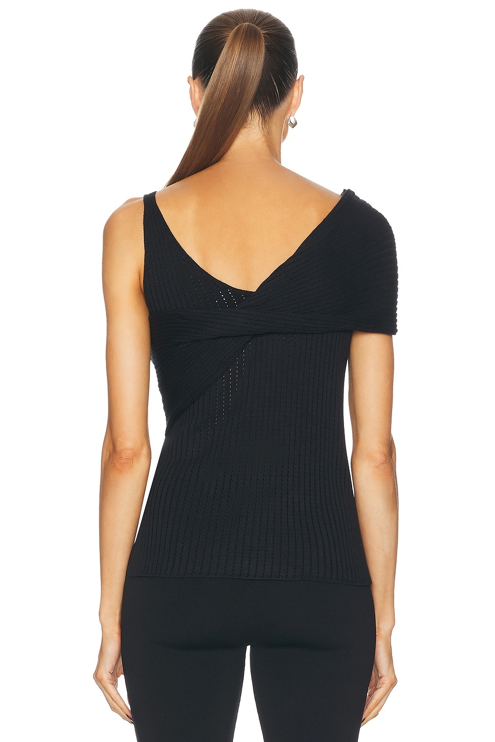 Draped Knit Top - 4