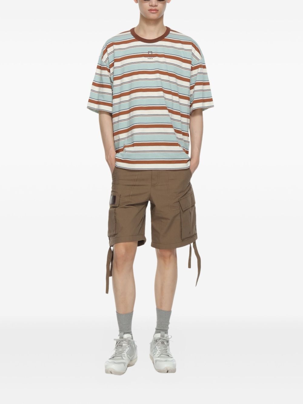 striped T-shirt - 2