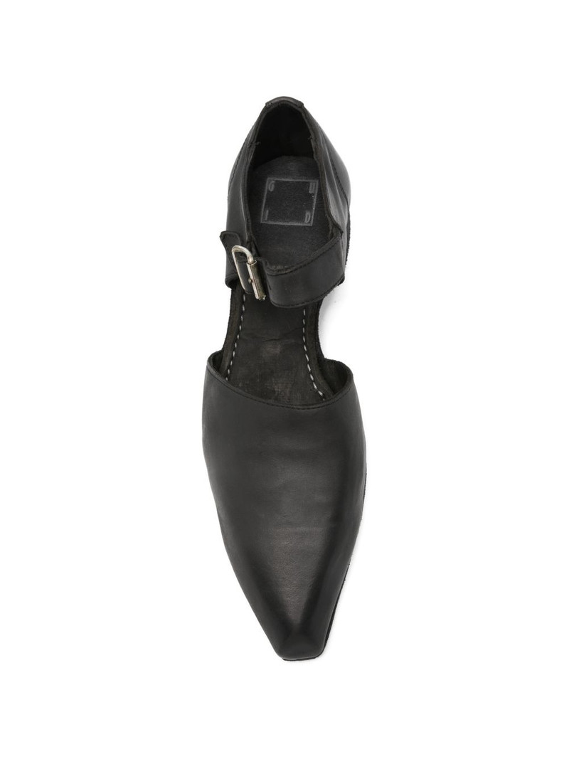 buckle-strap cut-out ballet flat 4