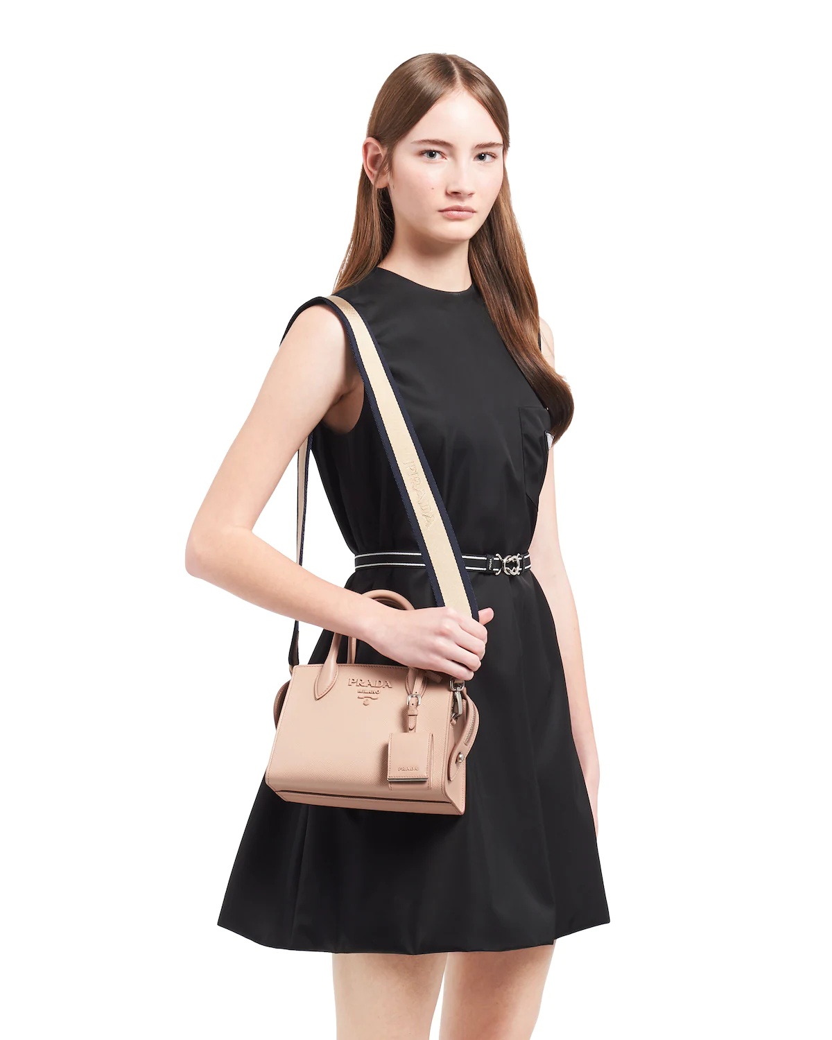 Saffiano Leather Prada Monochrome Bag - 2