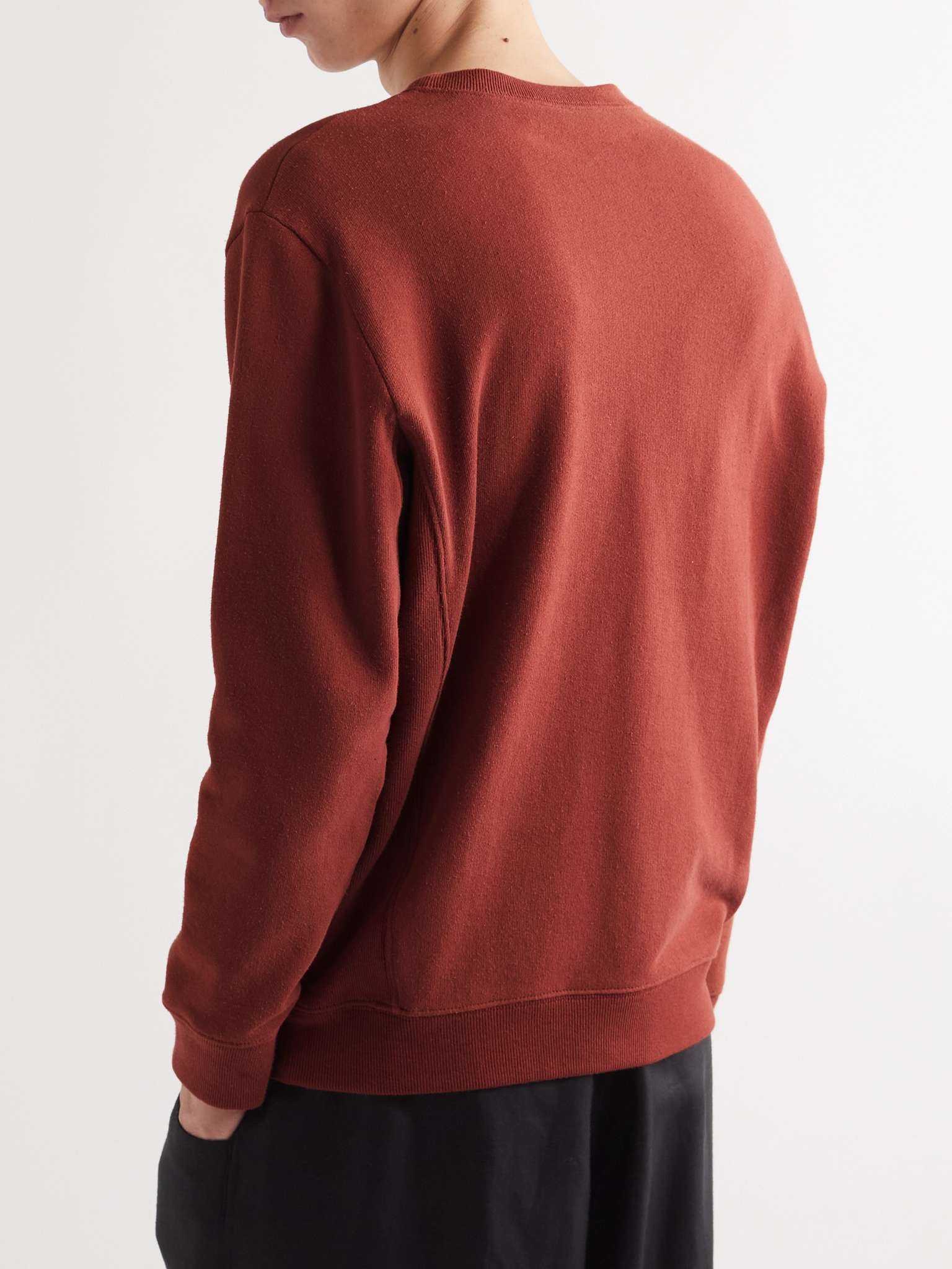 Embroidered Cotton-Jersey Sweatshirt - 4