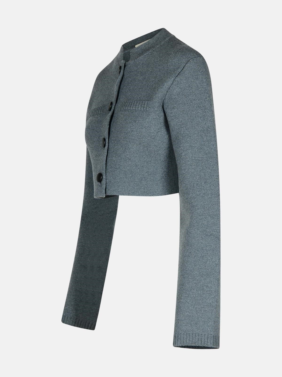 ジャケット KHAITE Women Jackets 9567727 K727 284 Grey KHAITE 'ELLO' GREY WOOL BLEND JACKET | lungolivigno | REVERSIBLE
