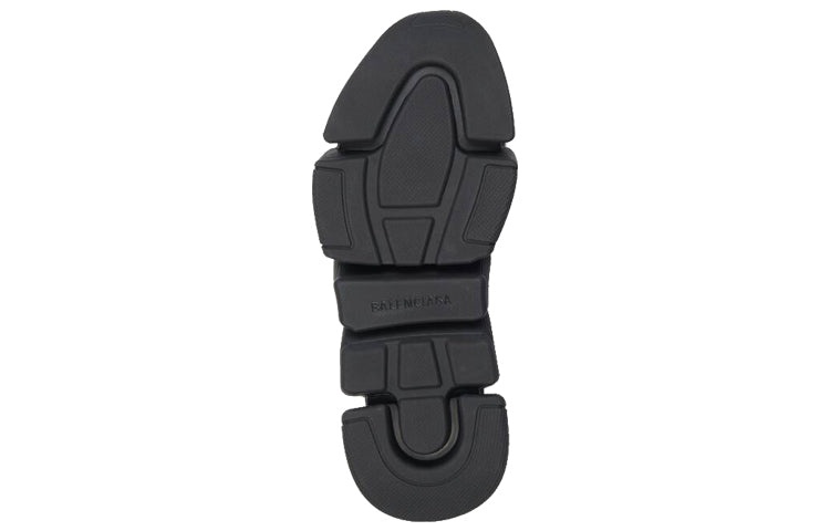 Balenciaga Speed 2.0 Sneakers 'Black Knit with White Allover Logo' 617239W2DBO1090 - 5