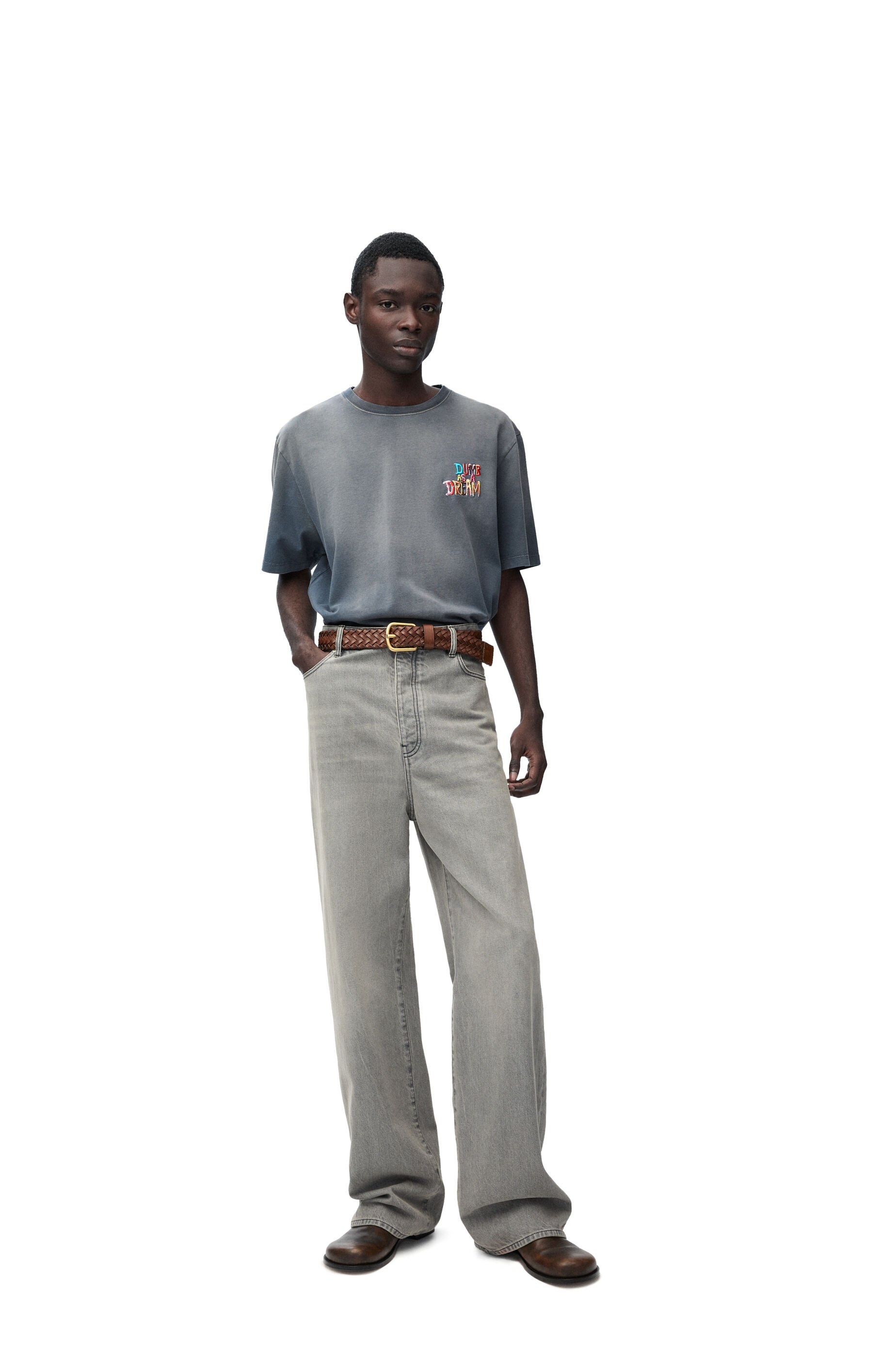 Loose fit T-shirt in cotton - 2