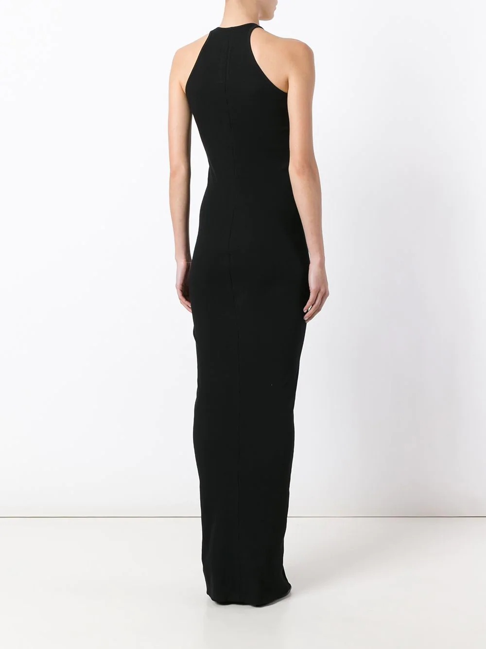 fitted maxi dress - 4