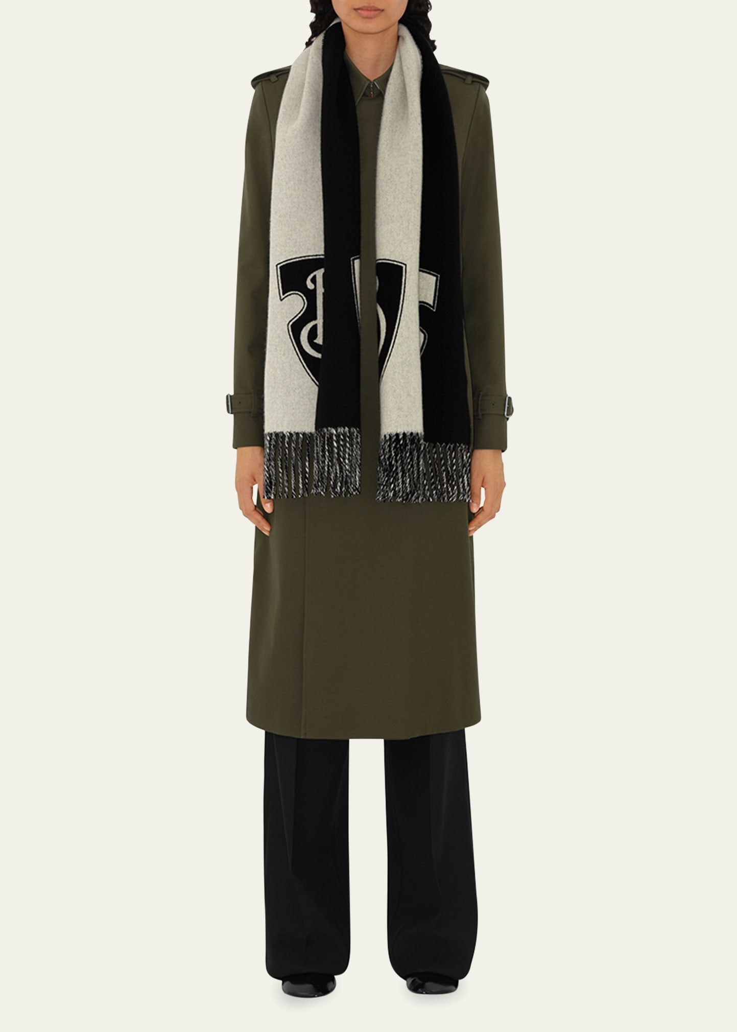 Nomad Shield Two-Toned Wool Blend Scarf - 2