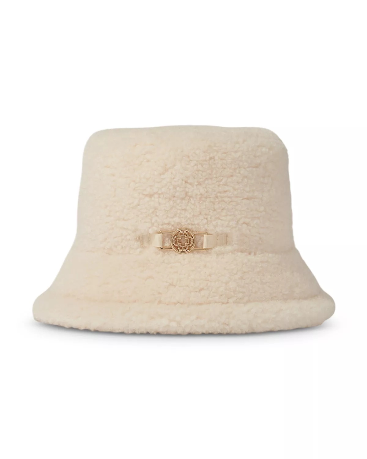 Bob Winter Faux Shearling Bucket Hat - 1