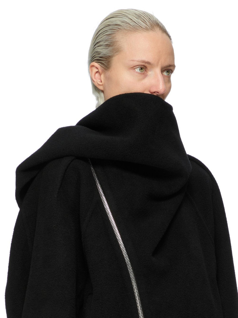 cropped scarf flight biker jacket 4