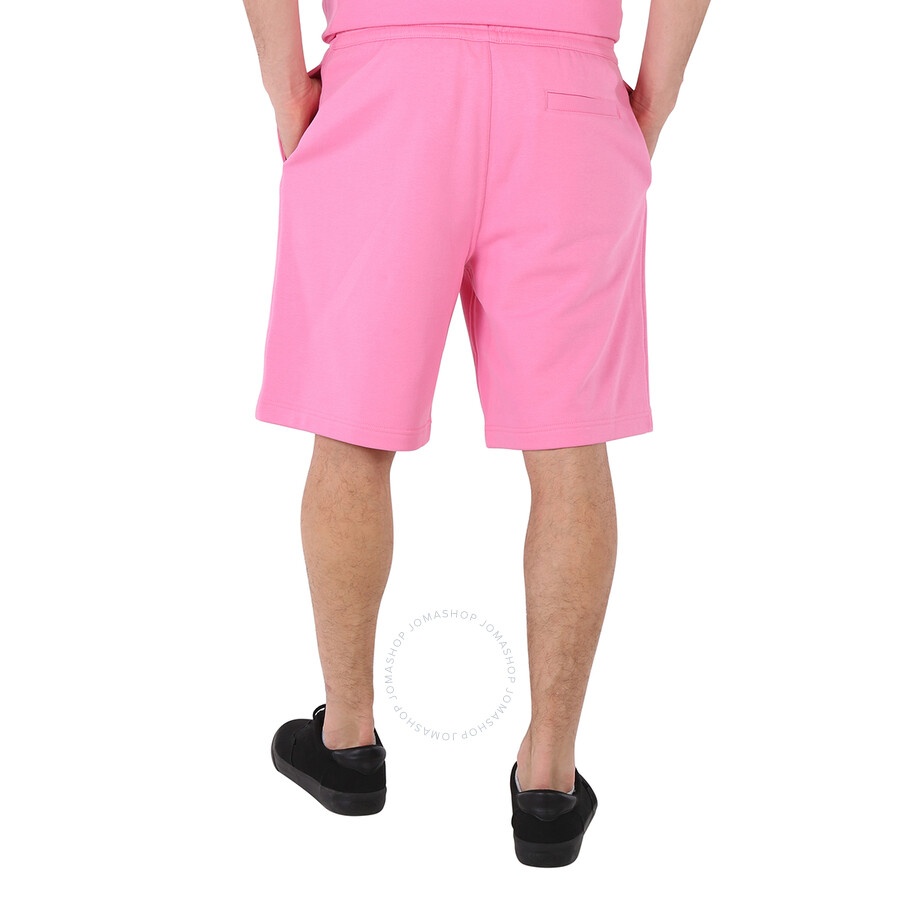 Burberry Men's Bubblegum Pink Jersey Shorts - 6