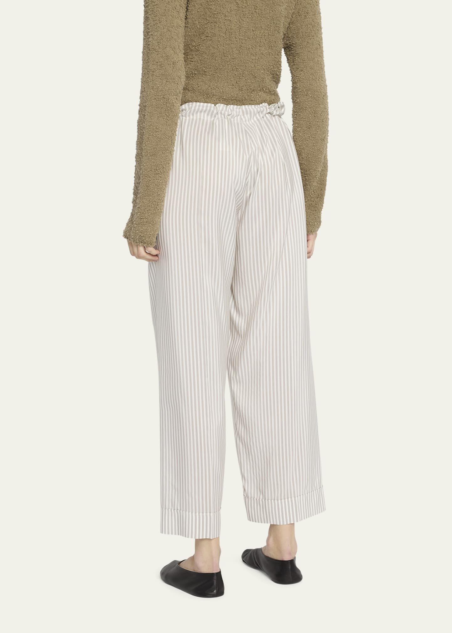 Yayah Stripe Silk Pants - 3