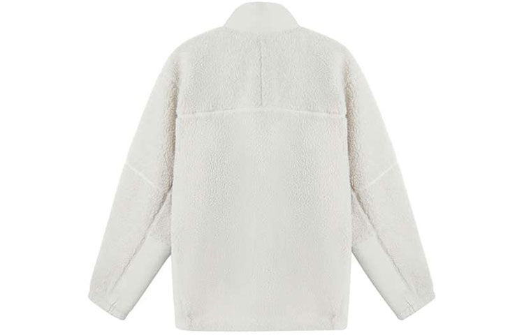 New Balance Lifestyle Cotton Warm Jacket 'White Yellow' MDA35013-CRE - 2