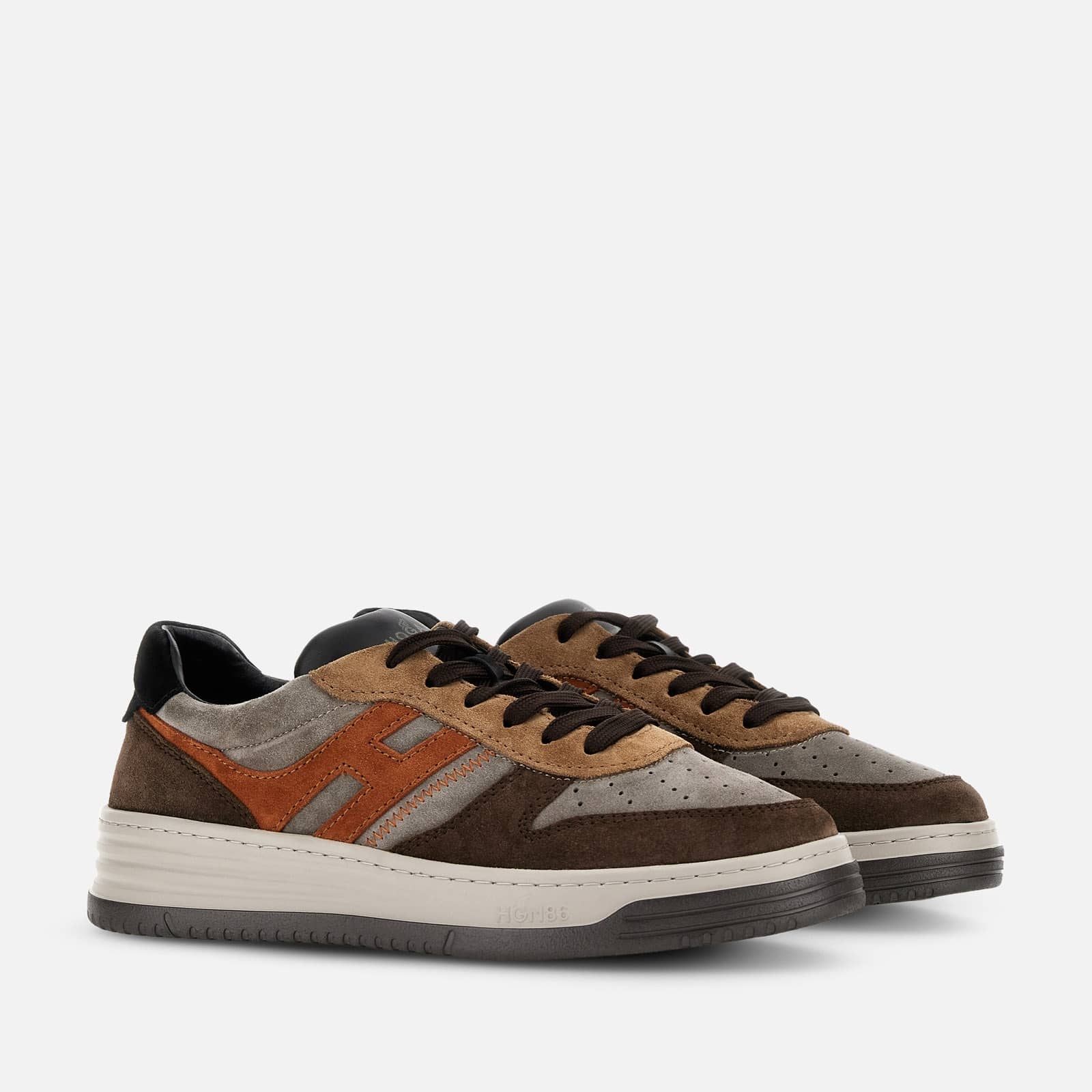 Sneakers Hogan H630 Brown Grey - 2