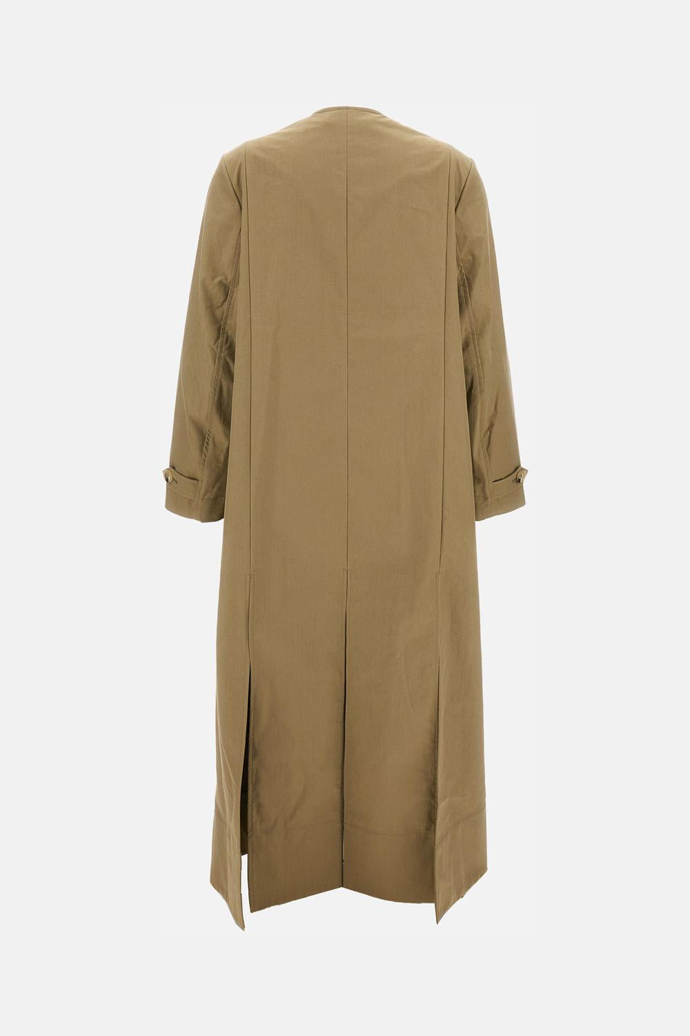 Long trench with belt and multiple slits - 3
